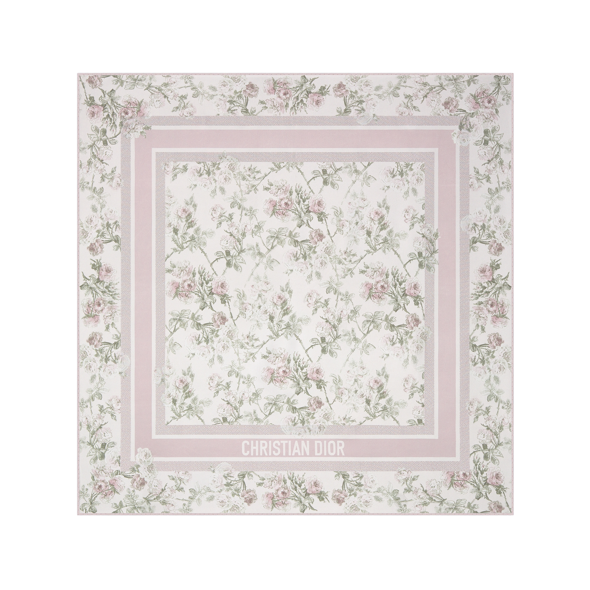  Twill de soie blanche et violette