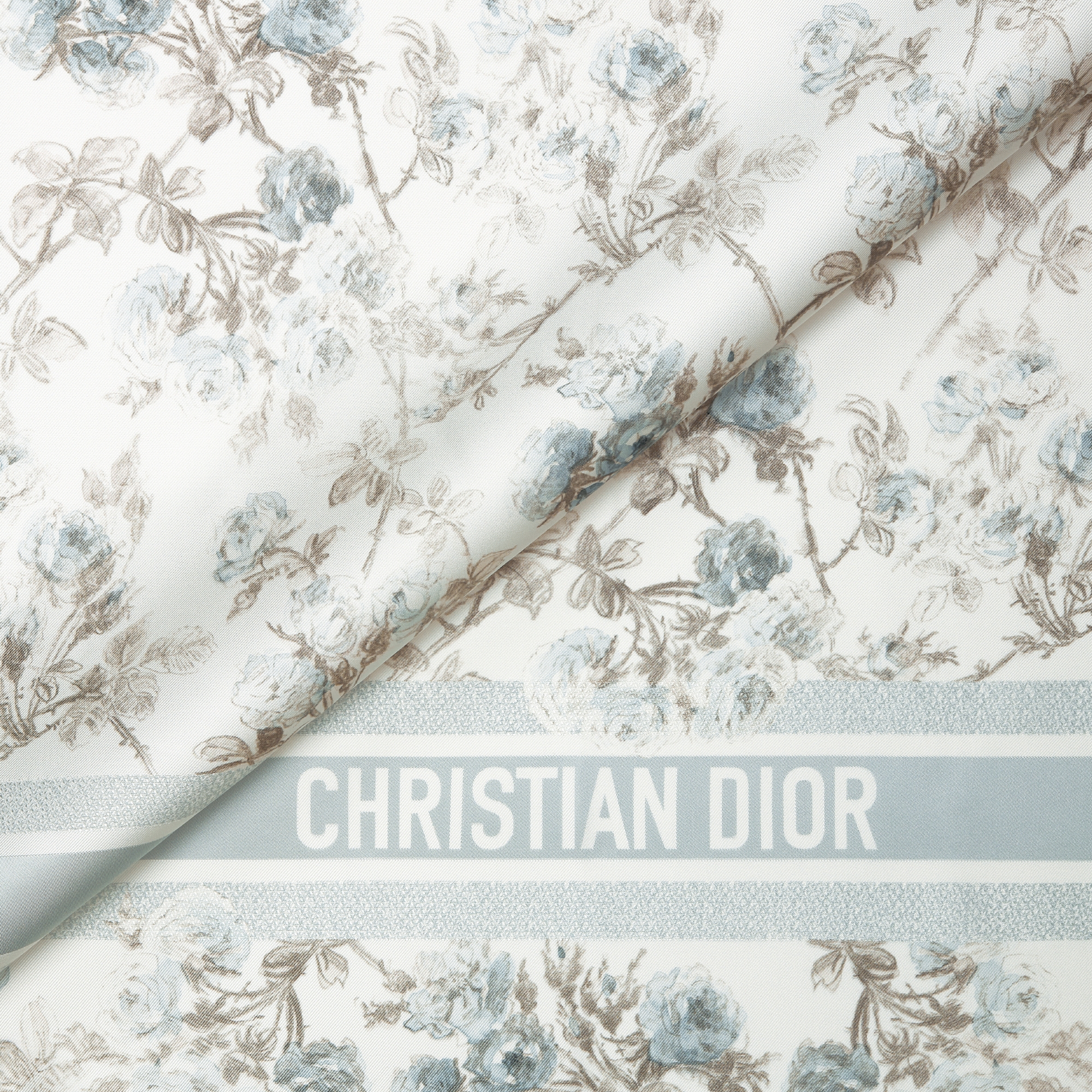 Rosier de Dior 90 Square Scarf