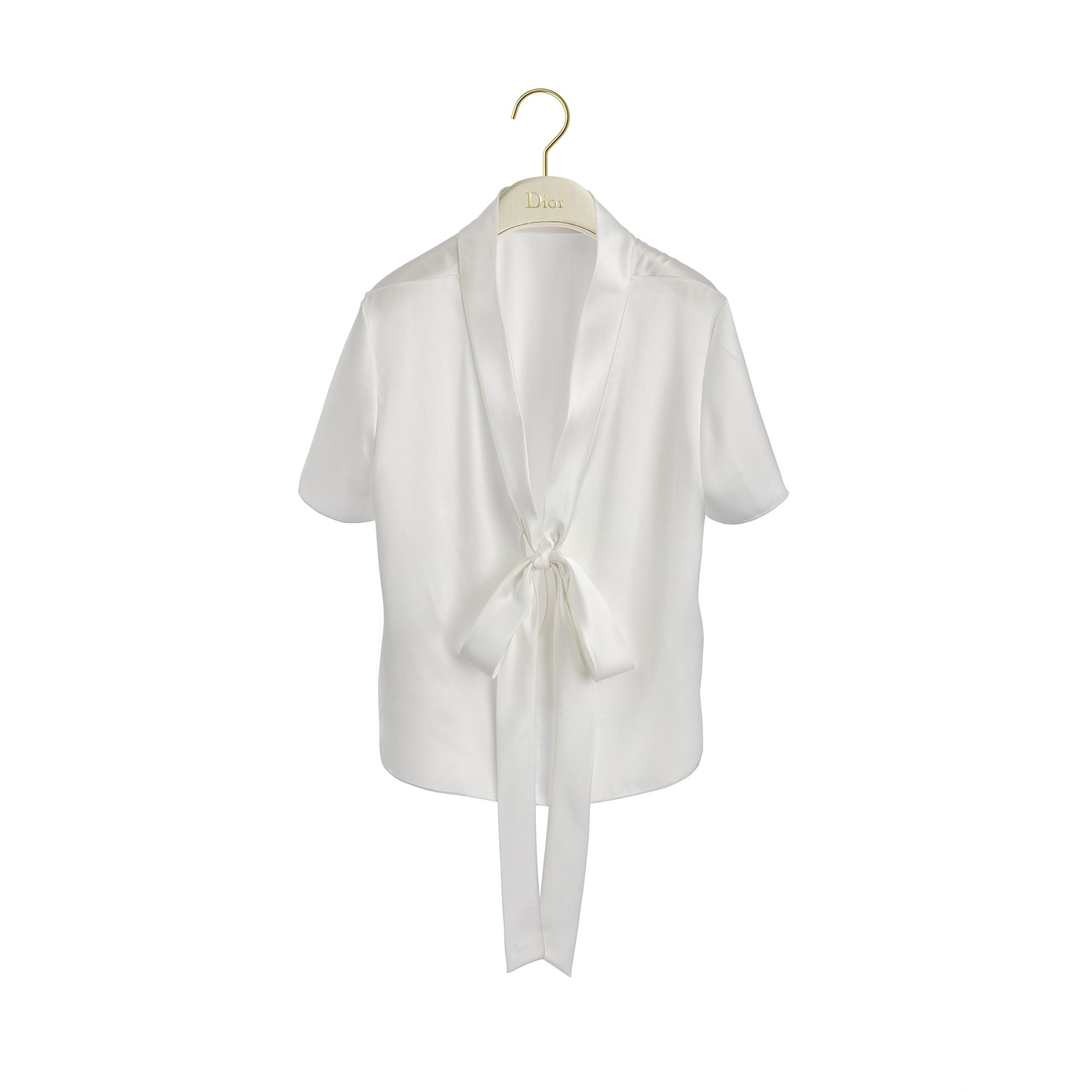  Twill de soie blanche