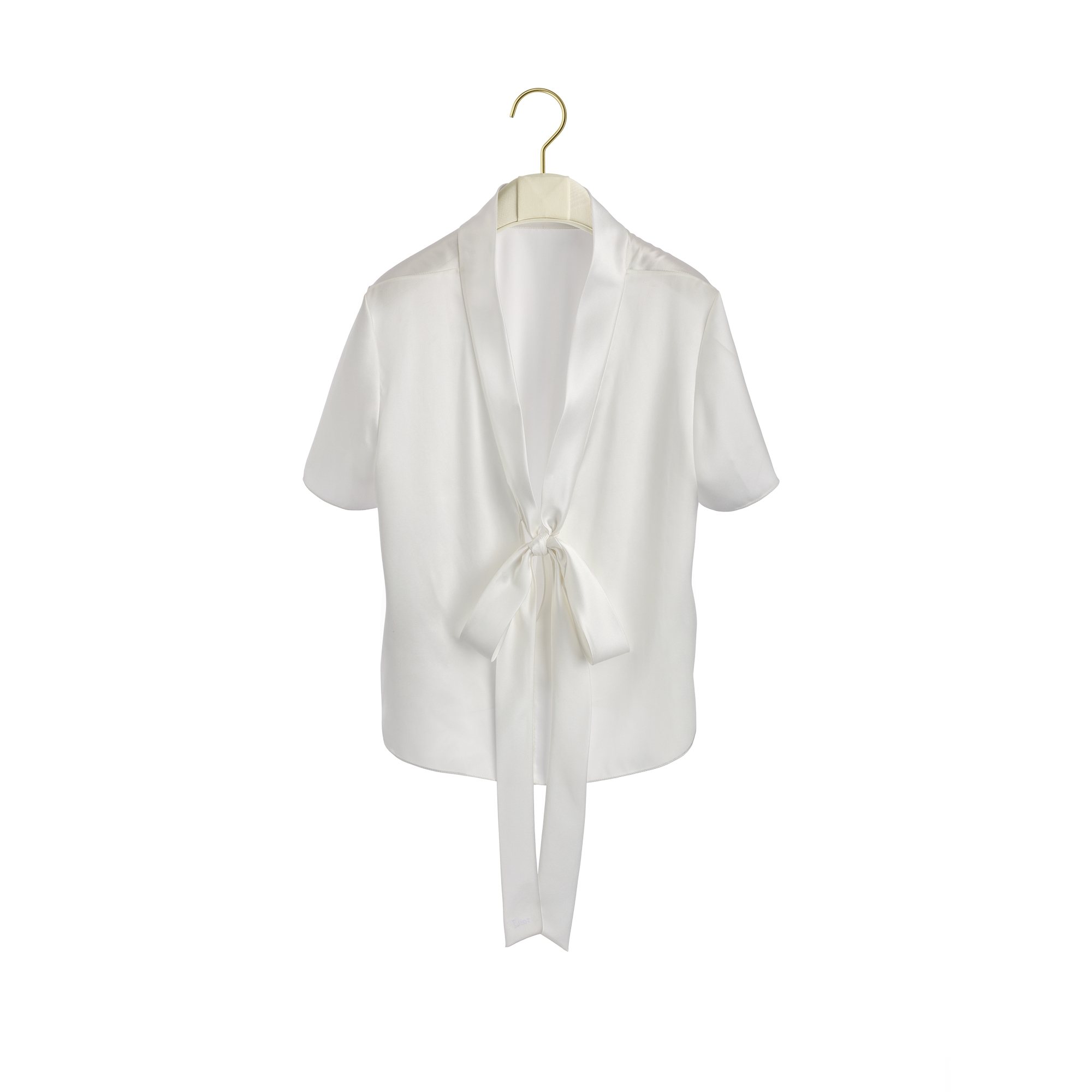  Twill de soie blanche