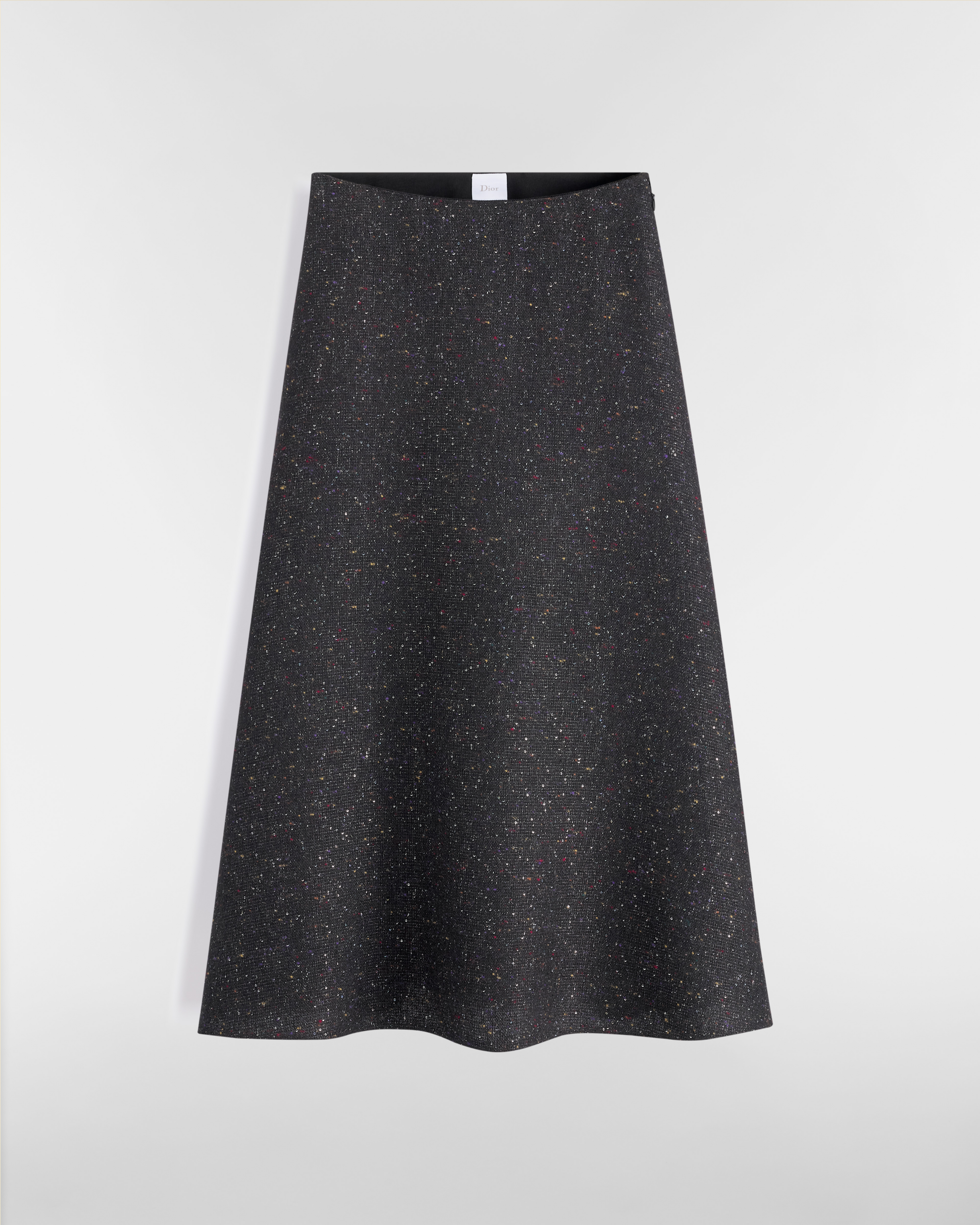 Mid-Length Flared Skirt