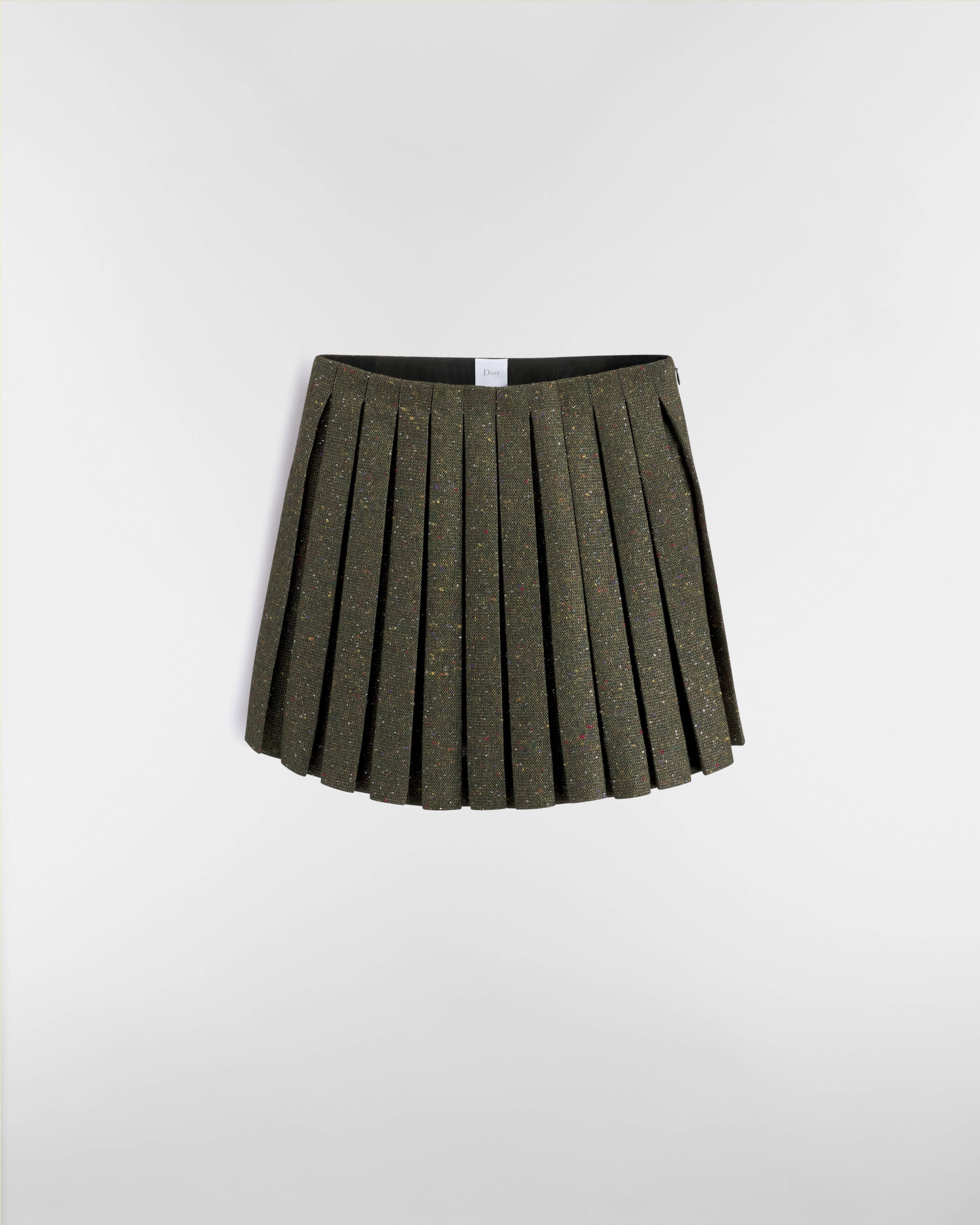 Pleated Miniskirt