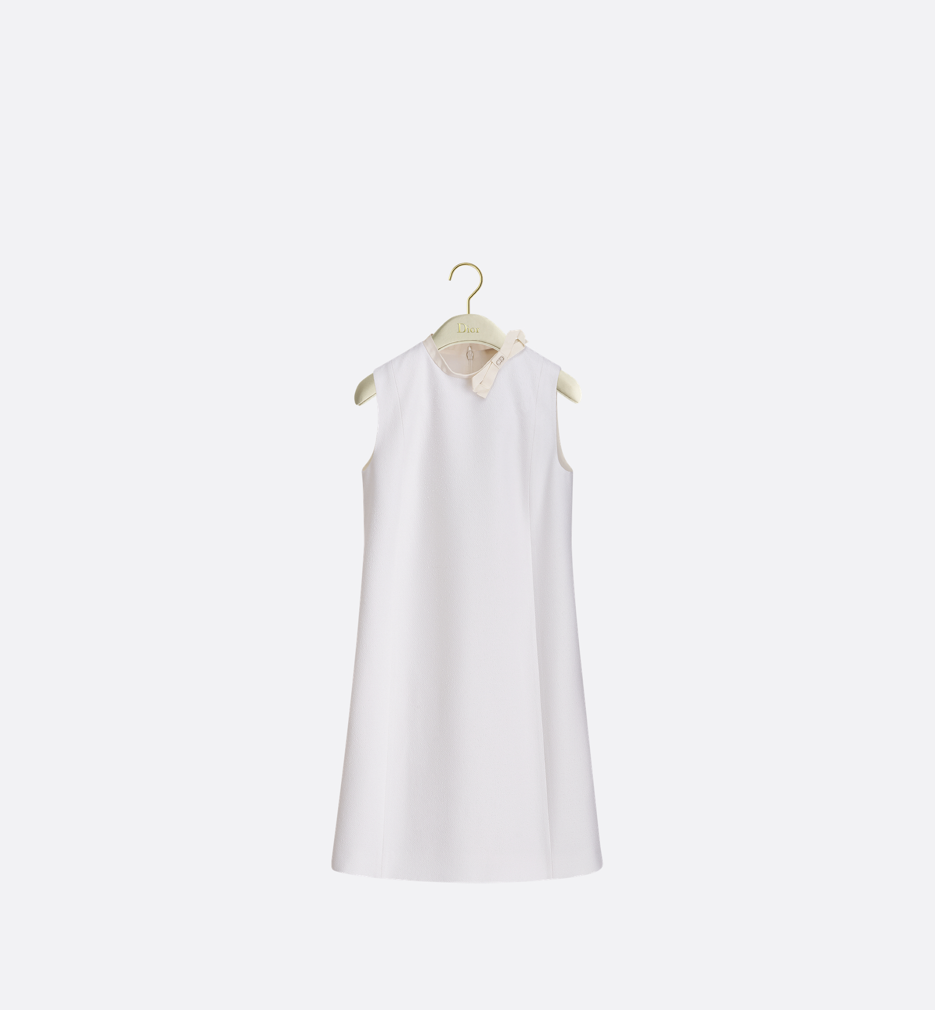 wool dress white modern look. no 2513 / Mansi