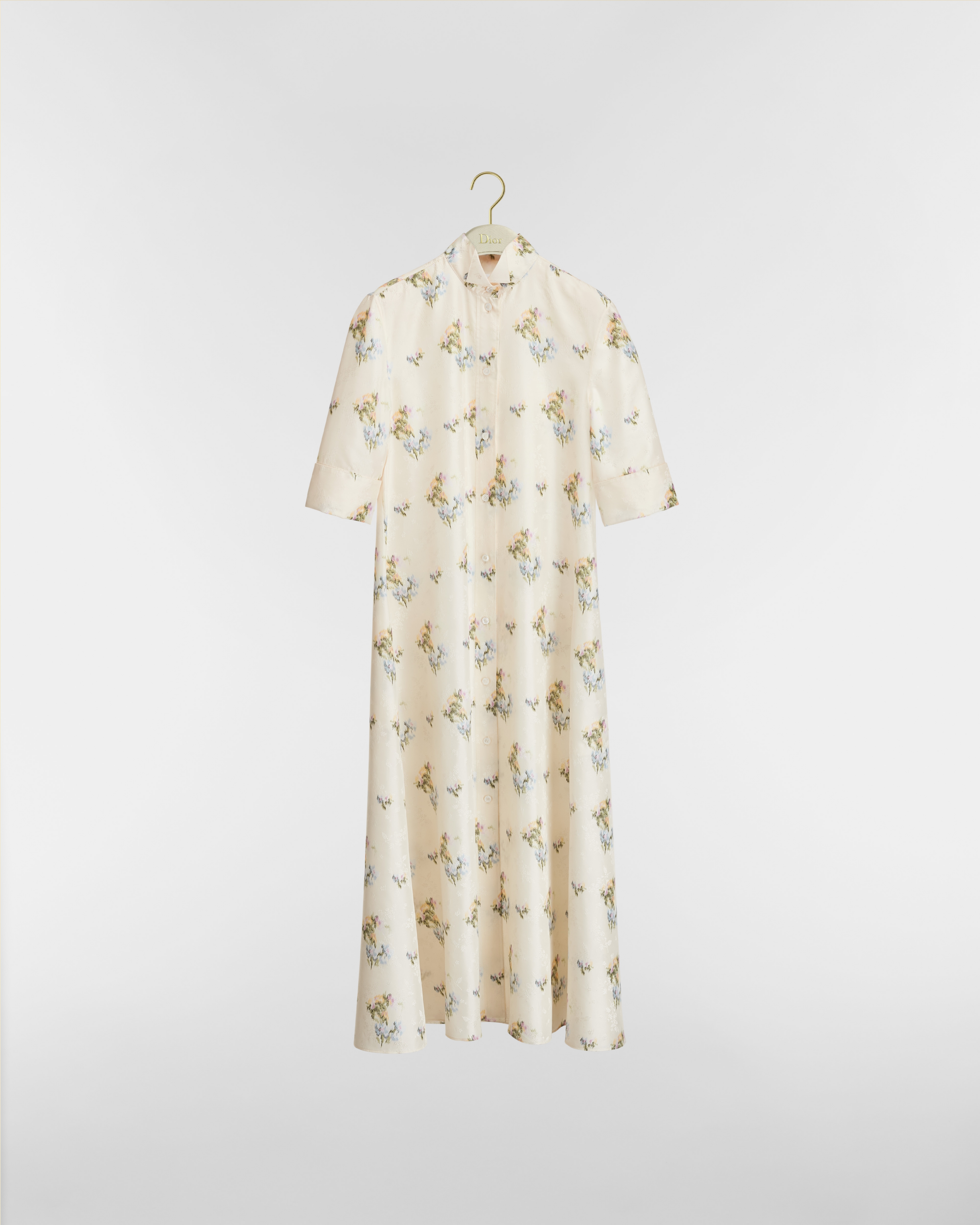 Mid-Length Belted Shirtdress