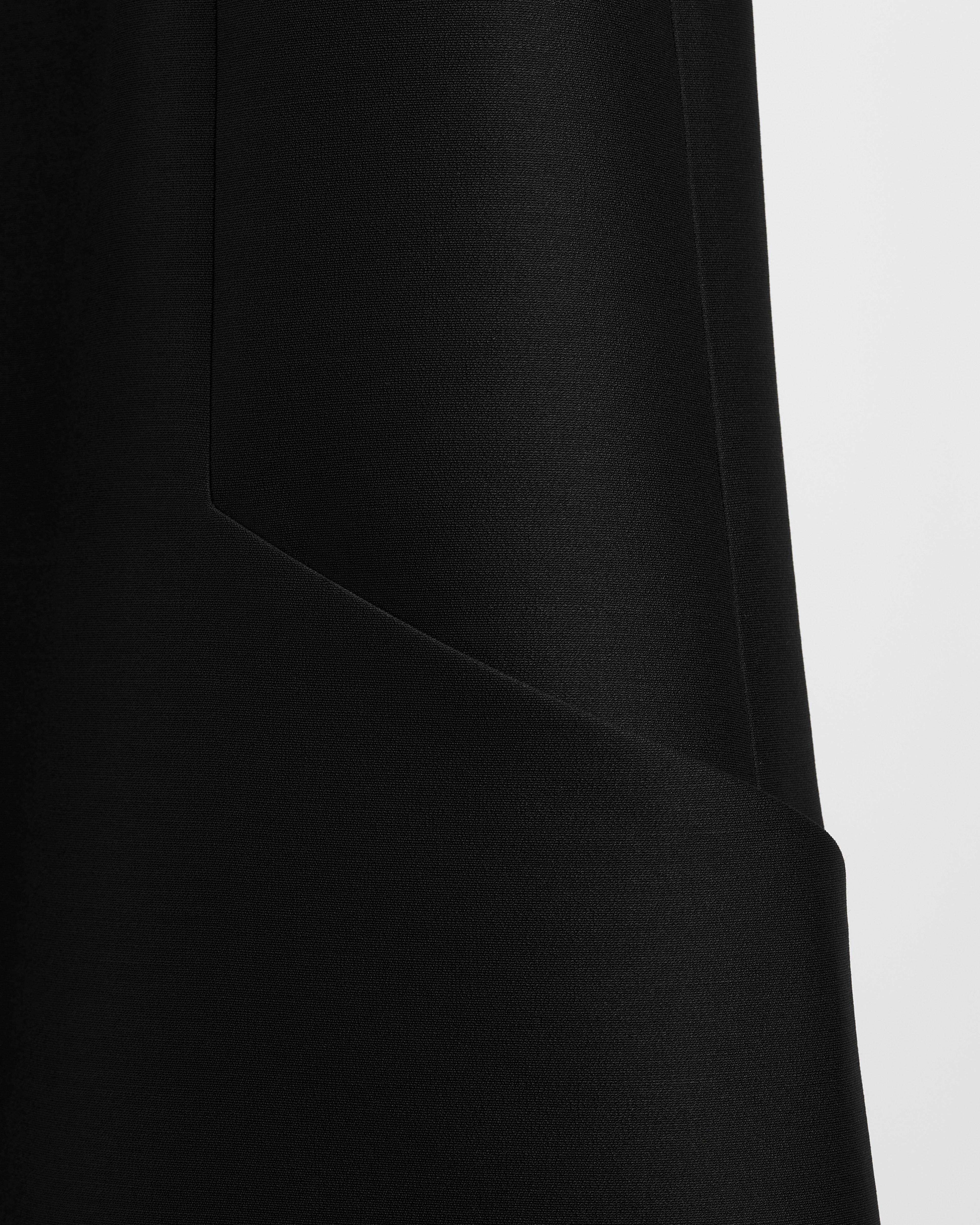 Straight-Cut Short Dress