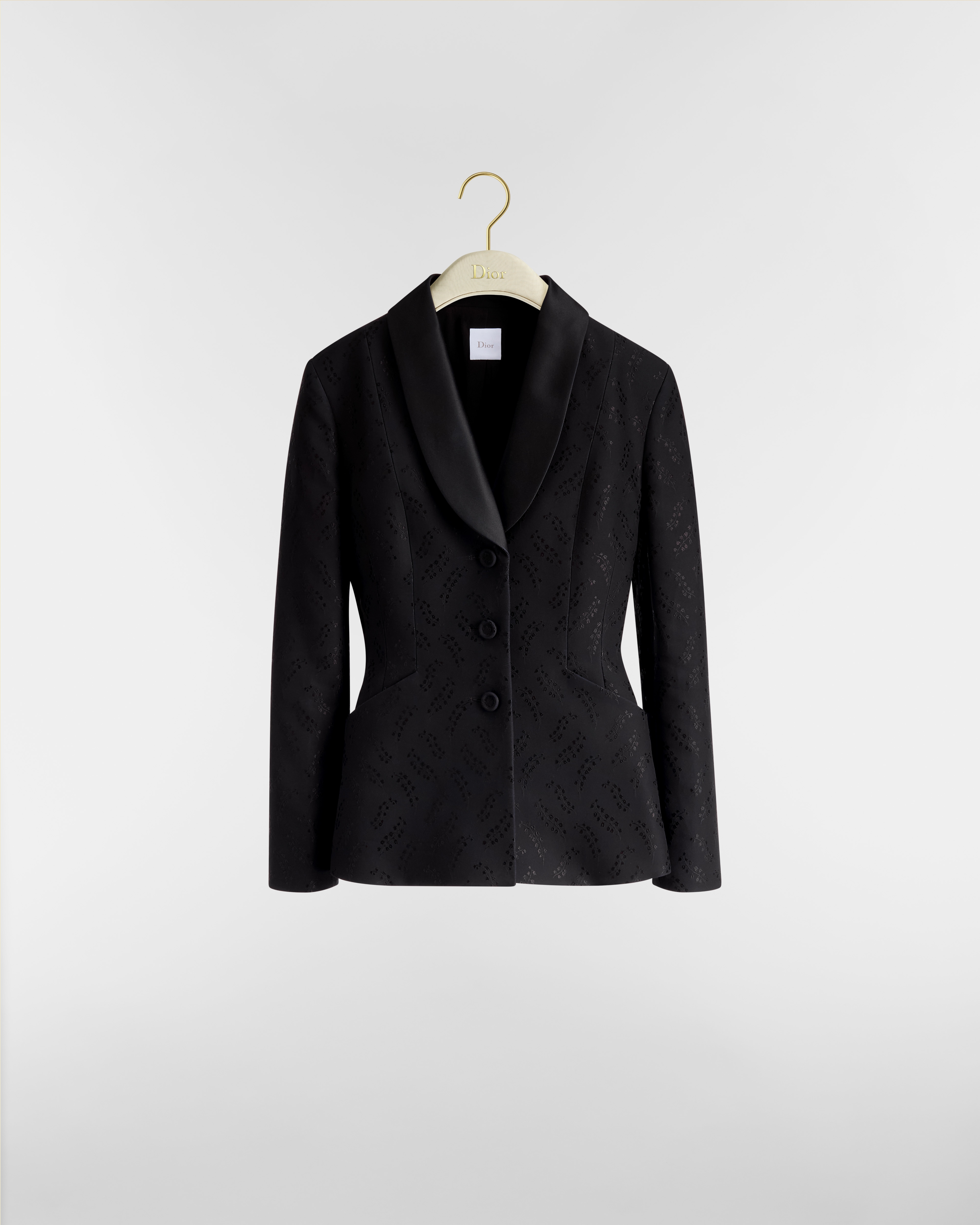 バージャケット Lily of the Valley シルク & ウール E01