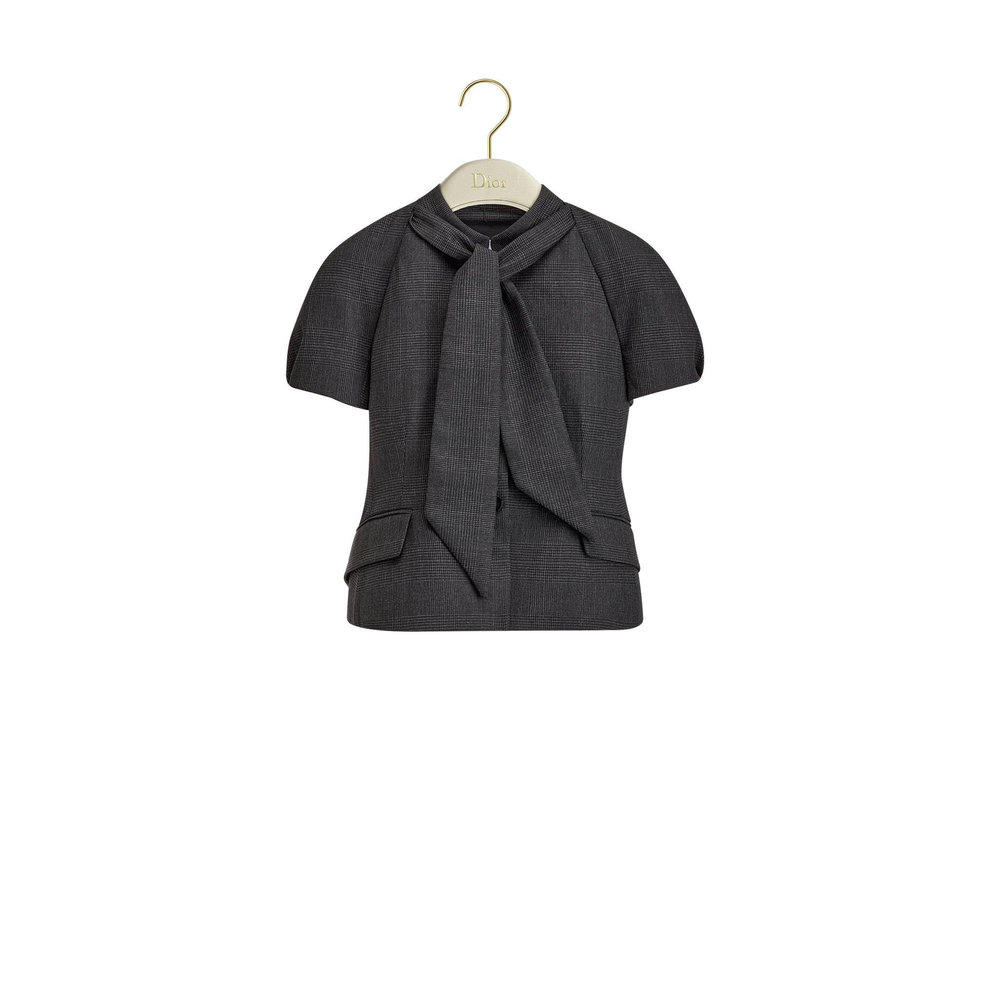 DIOR | ショートスリーブ タイカラー ジャケット プリンス オブ