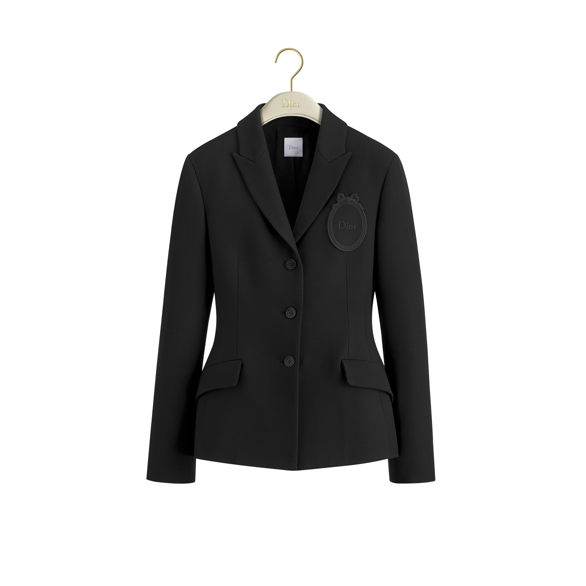  Black Wool and Silk