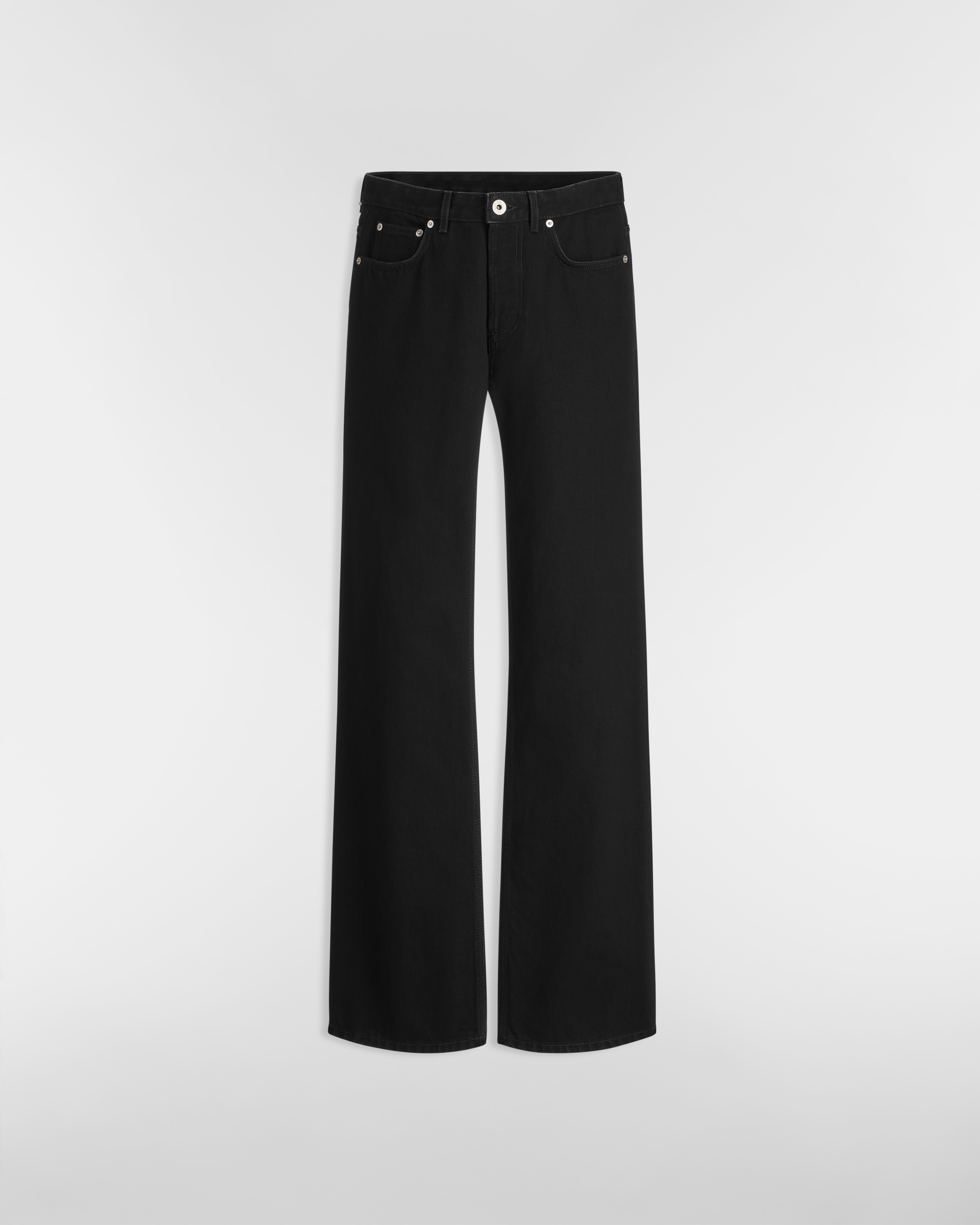 フレアジーンズ コットンデニム E01