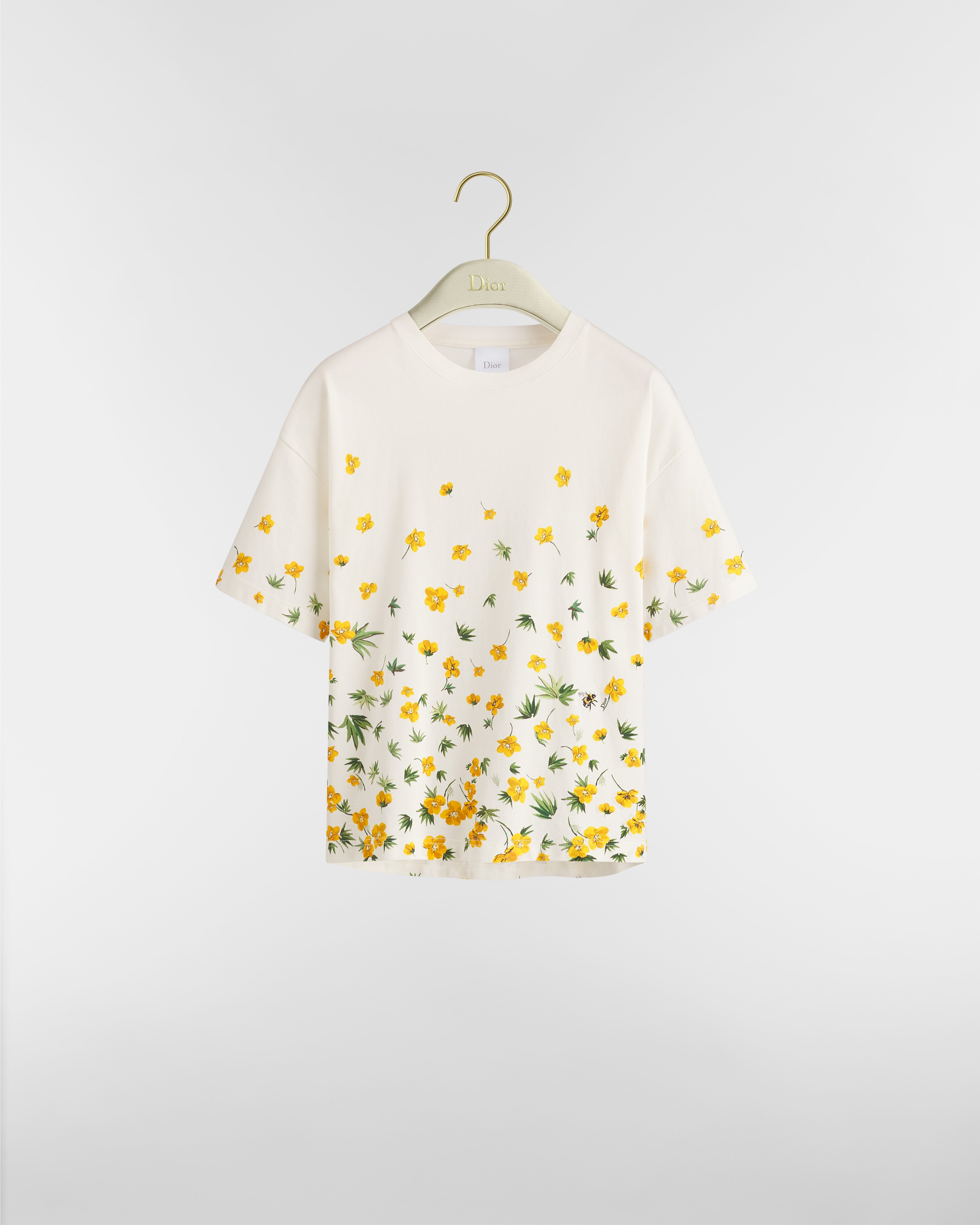 オーバーサイズ クロップド Tシャツ Dior Buttercup コットン