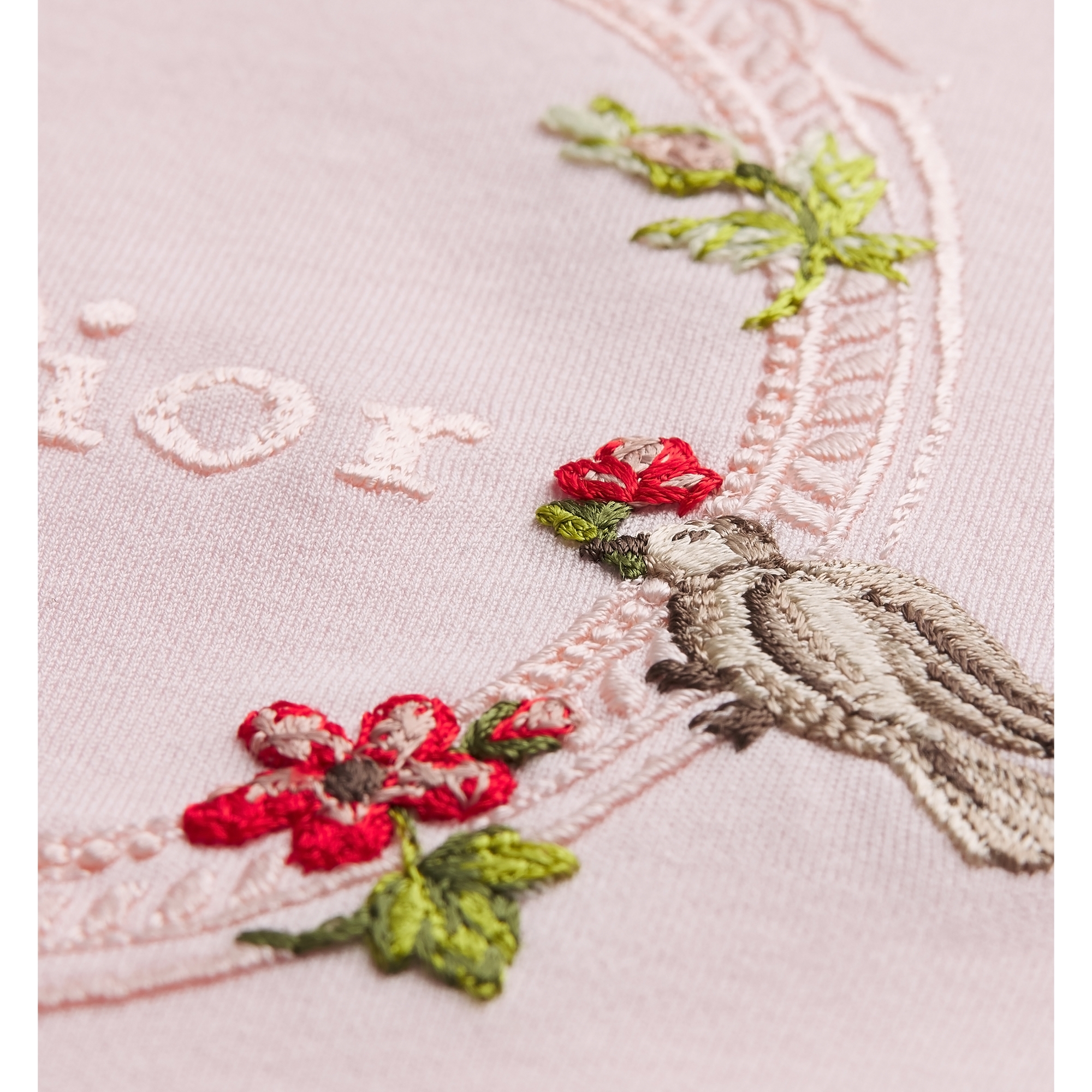 Dioramour Oversized Cropped T-Shirt Pink Cotton Jersey E10