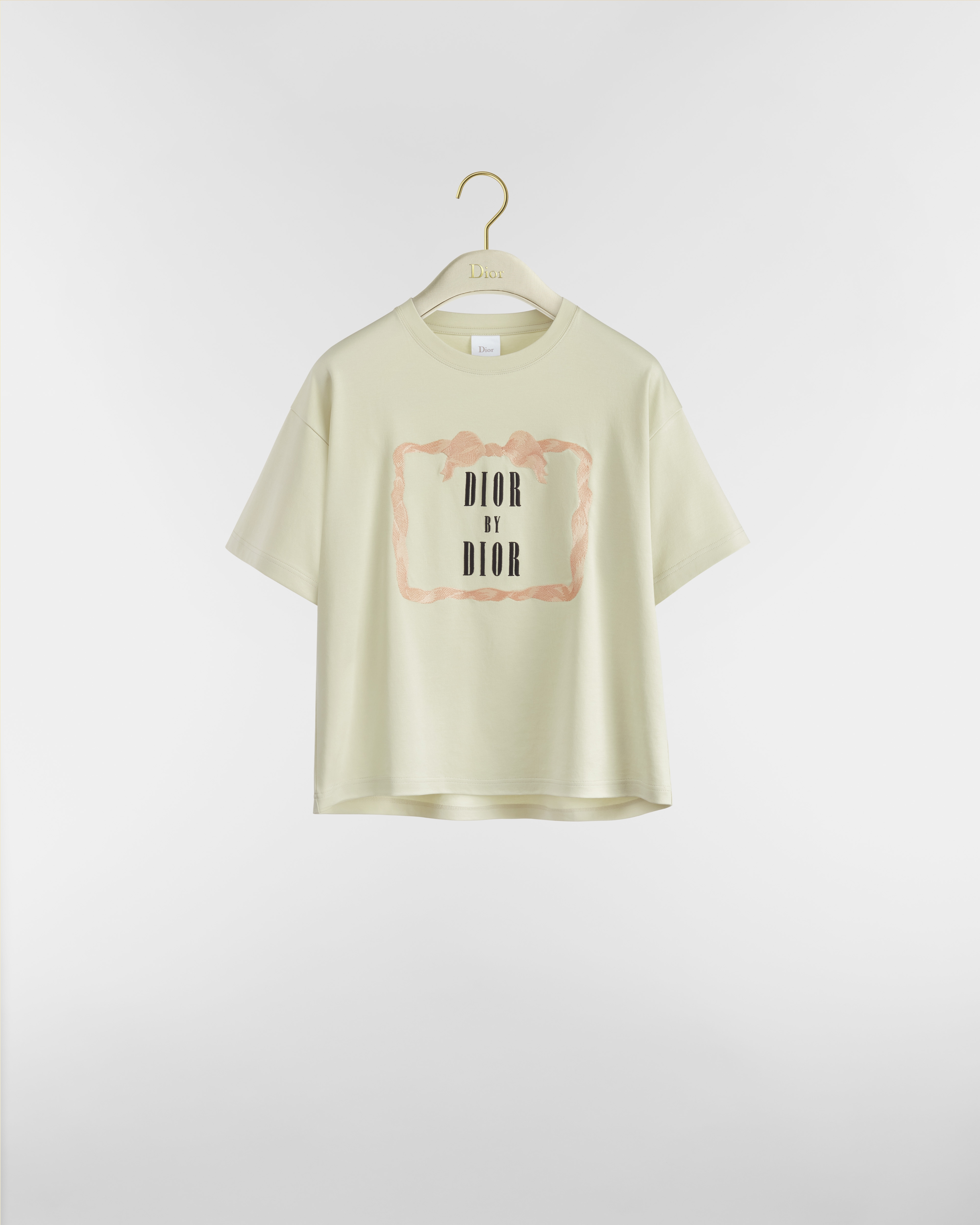 Camiseta extragrande y corta Book Cover Punto de algodón verde pistacho, rosa y negro E01