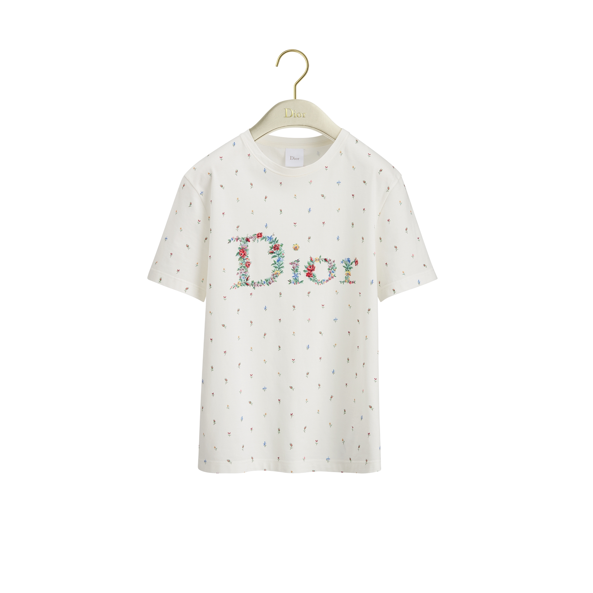 Dior クリスチャンディオール 半袖Tシャツ カットソー トロッター 花柄 Christian Dior】クリスチャンディオール『トロッター 総柄 半袖T