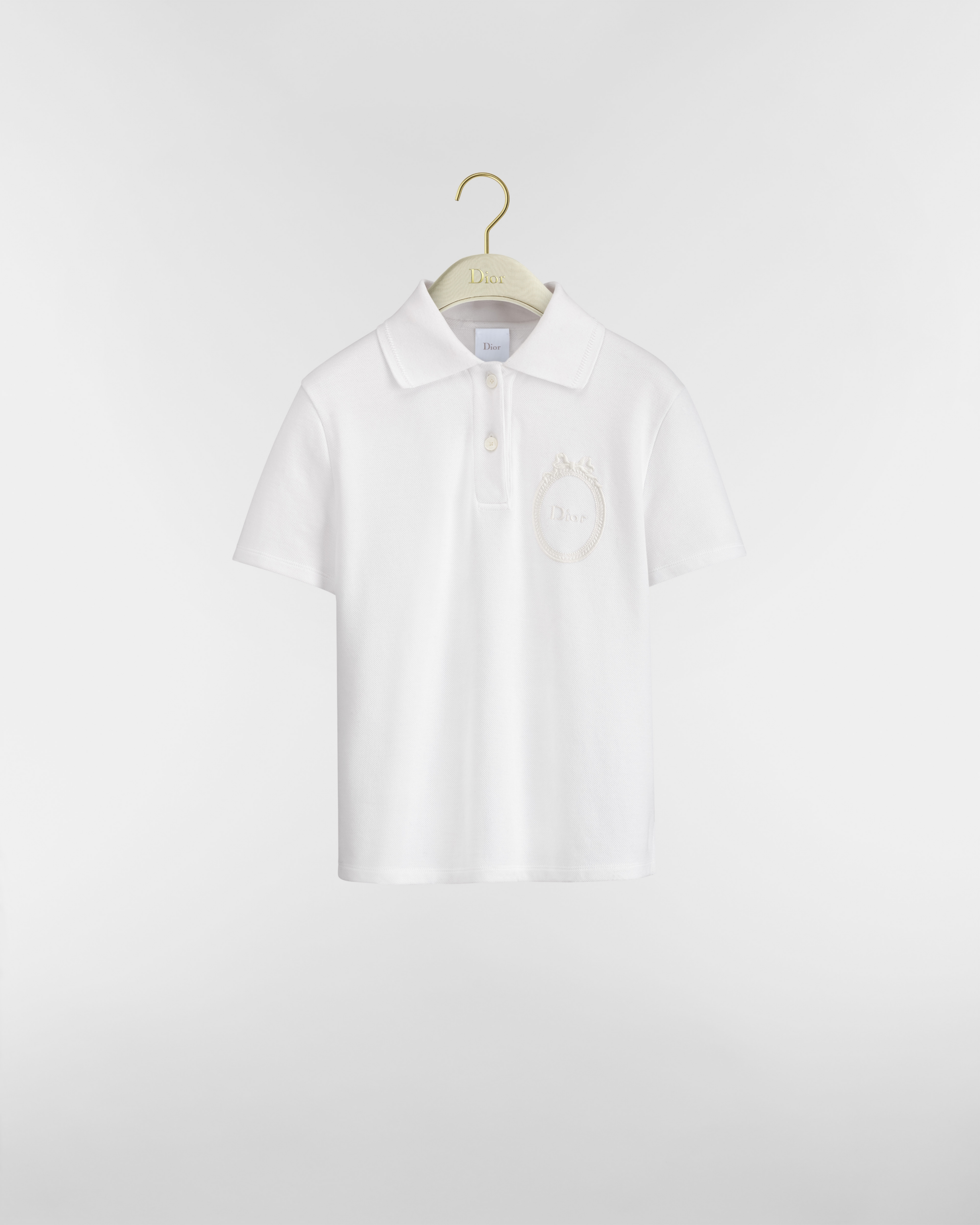 Dior Médaillon Embroidered Polo Shirt