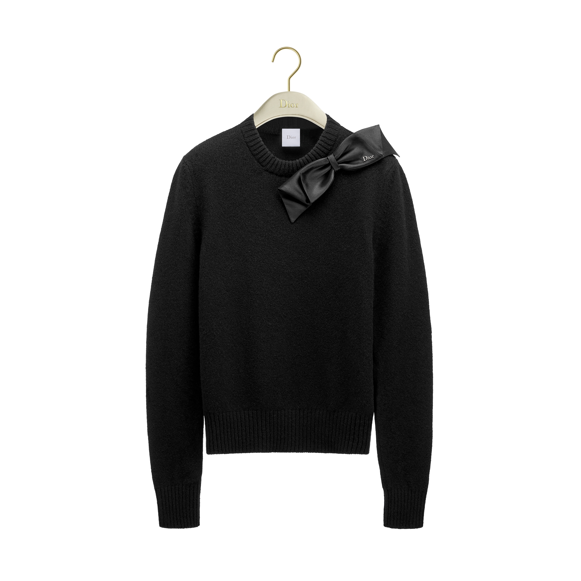 Sweater Black Wool Knit | DIOR