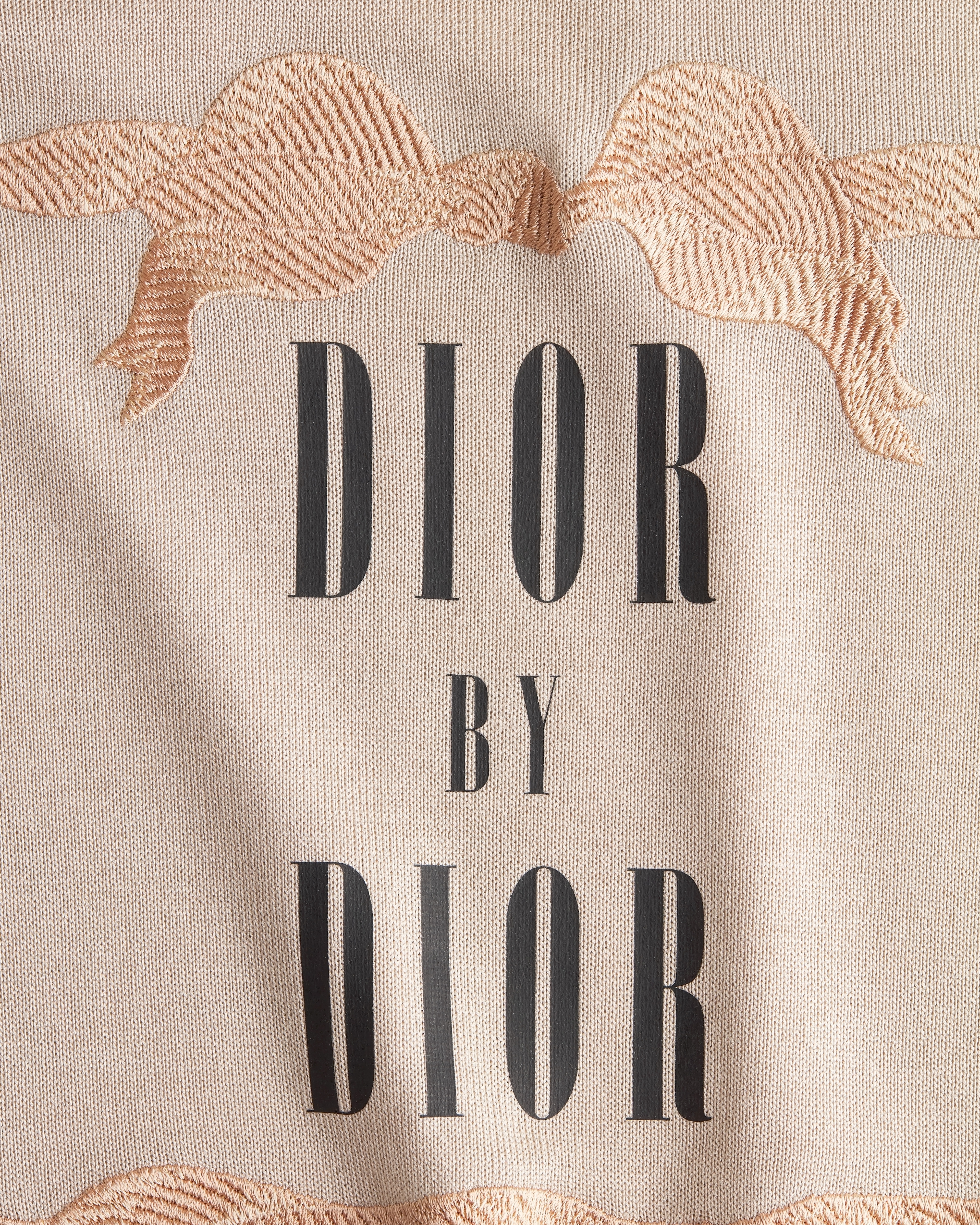 Pull Book Cover Maille de soie beige et noire E10