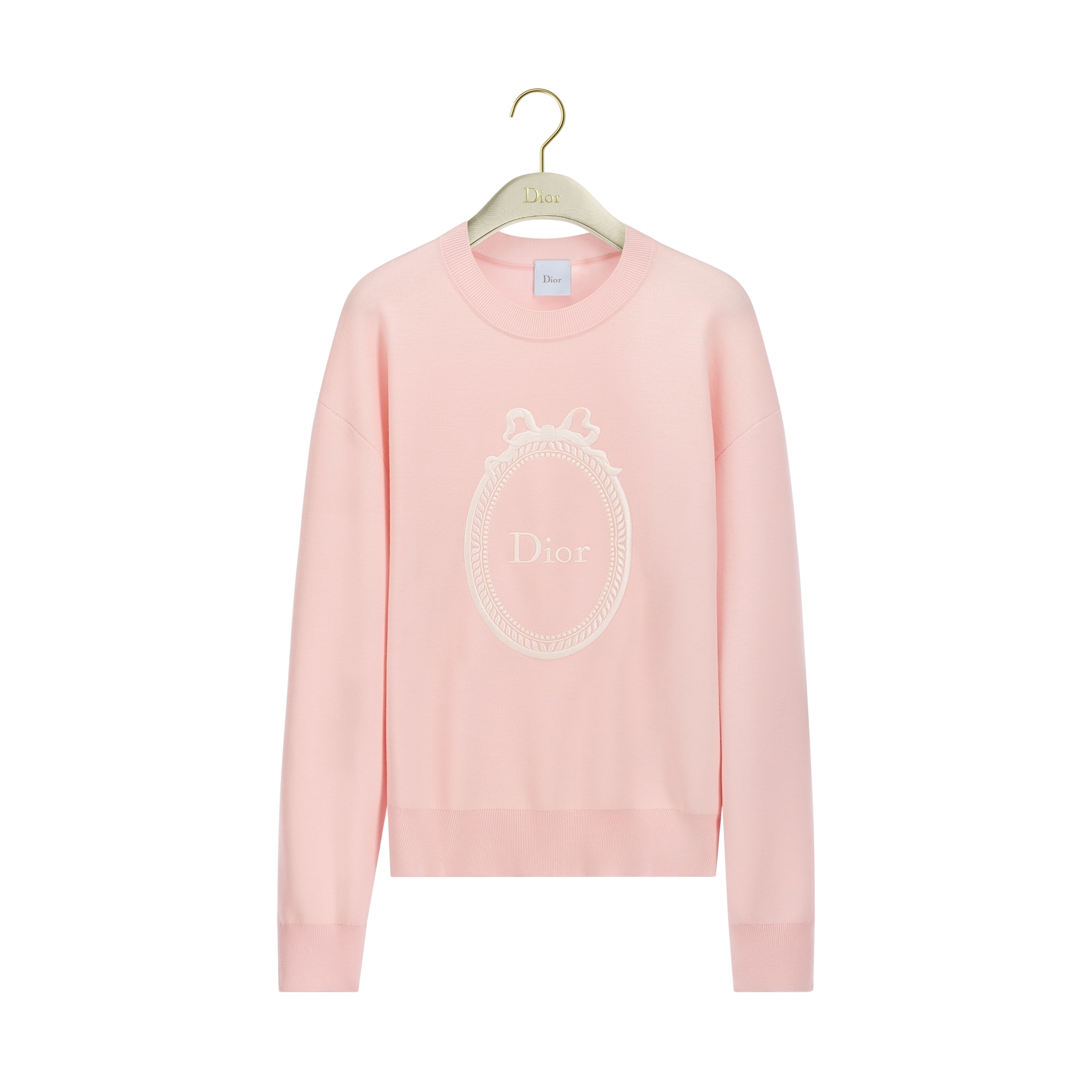  Pink Wool-Blend Knit