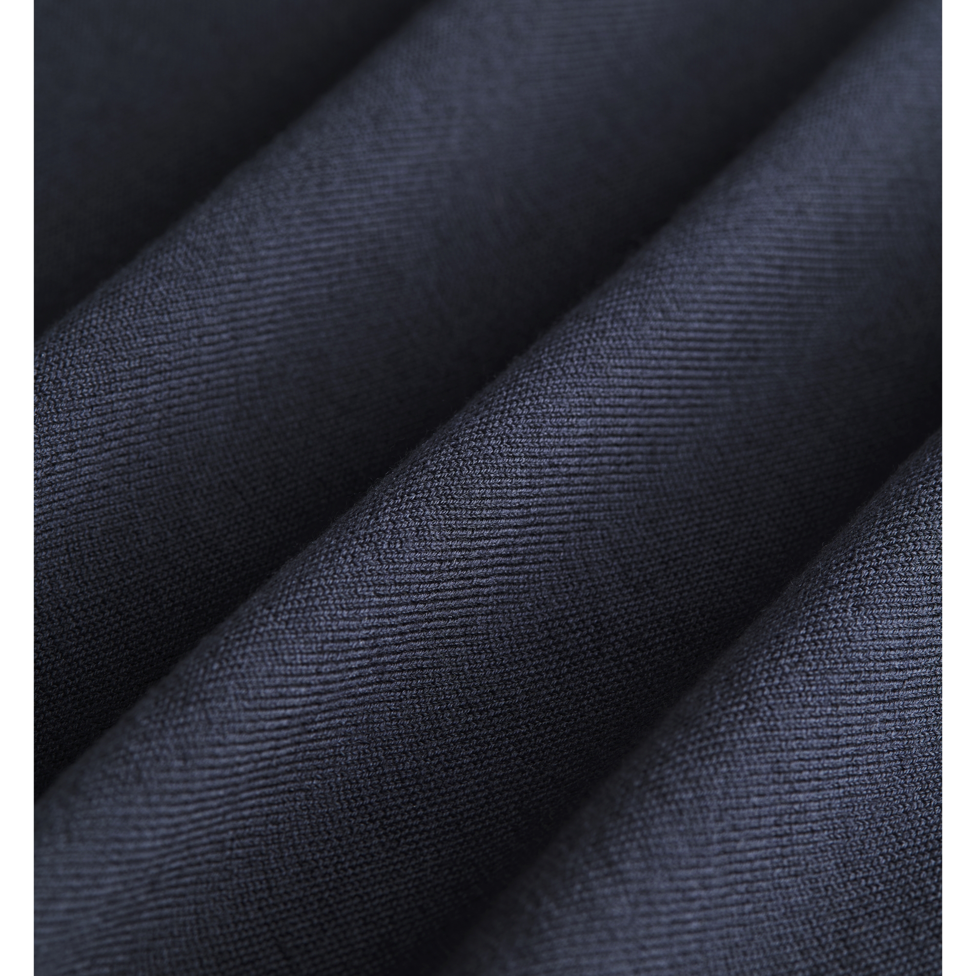 Dior Médaillon Embroidered Sweater Navy Blue Wool Blend Knit E10