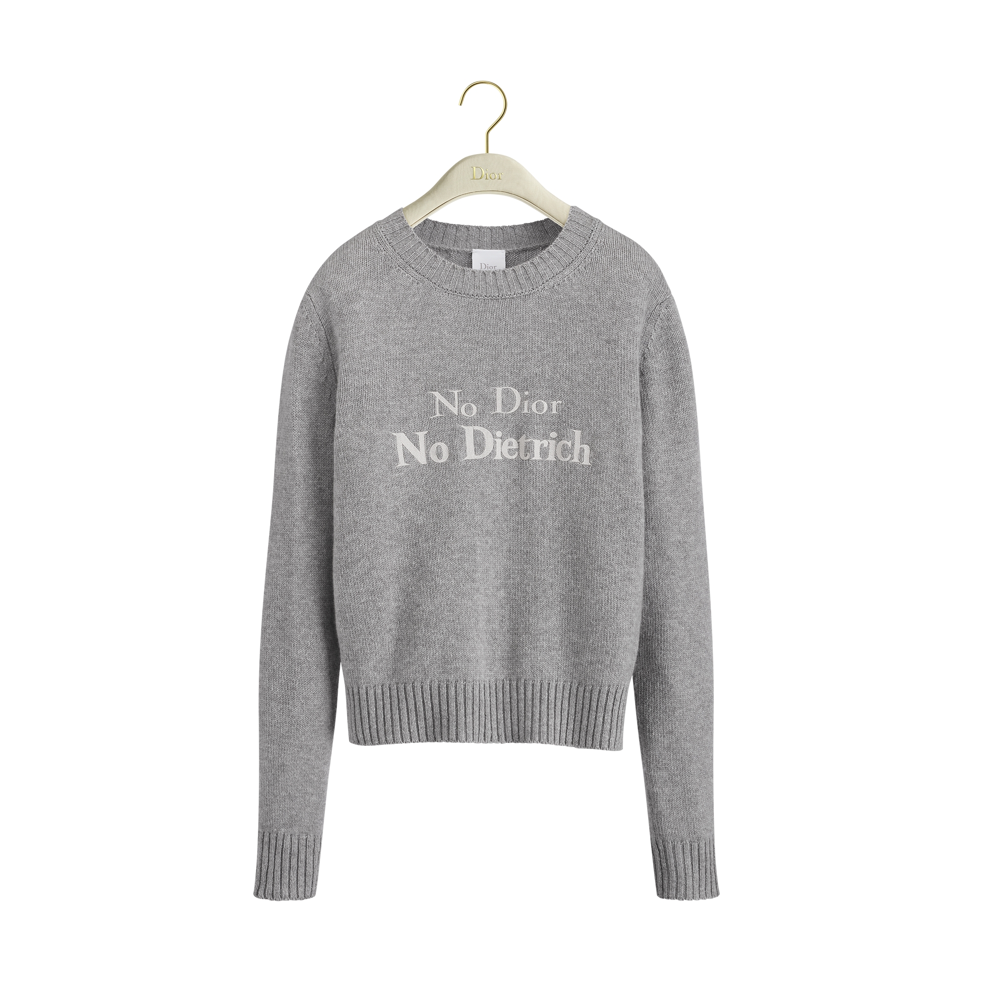  Kaschmirstrick in Grau