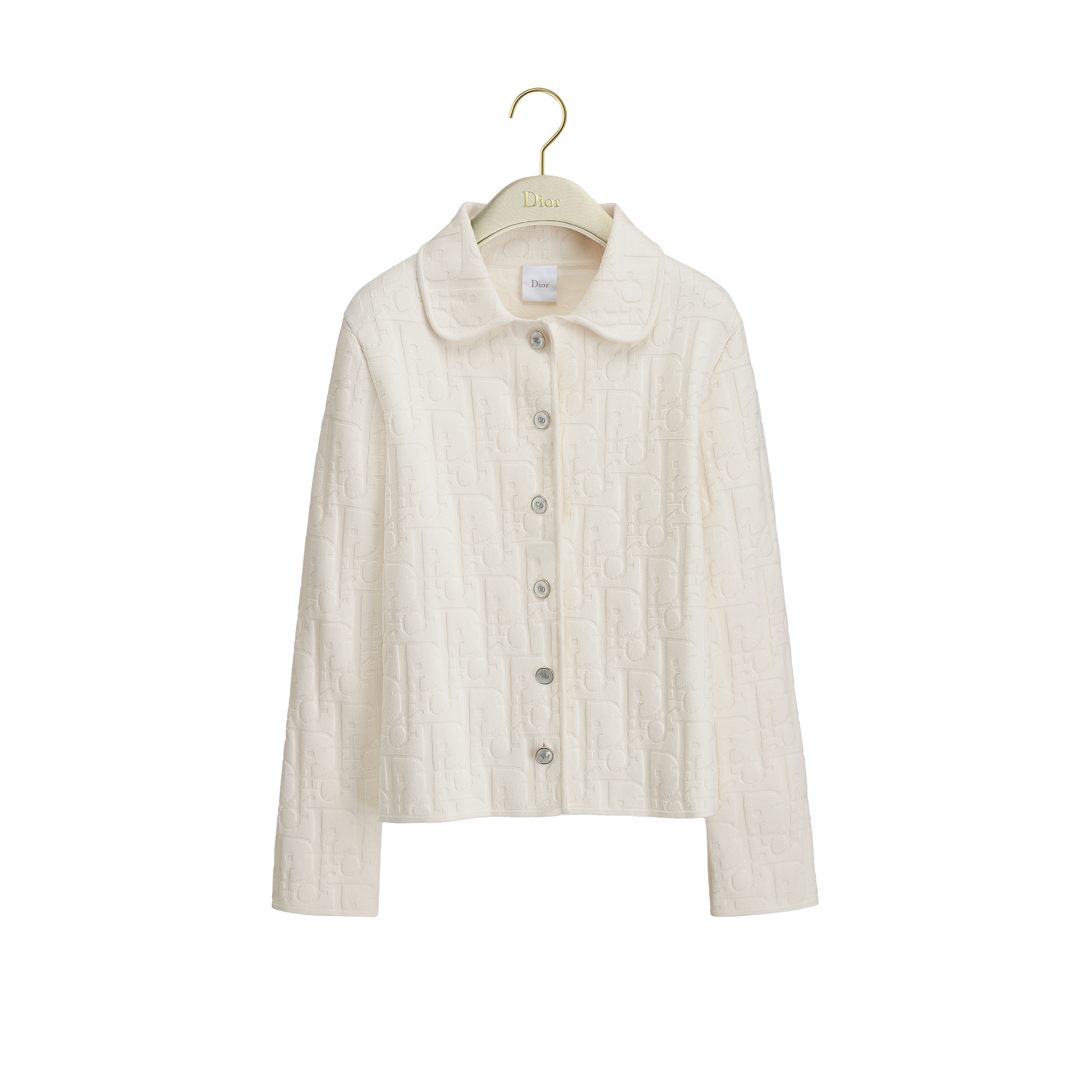 Jacket Ecru Dior Oblique Technical Jacquard E01