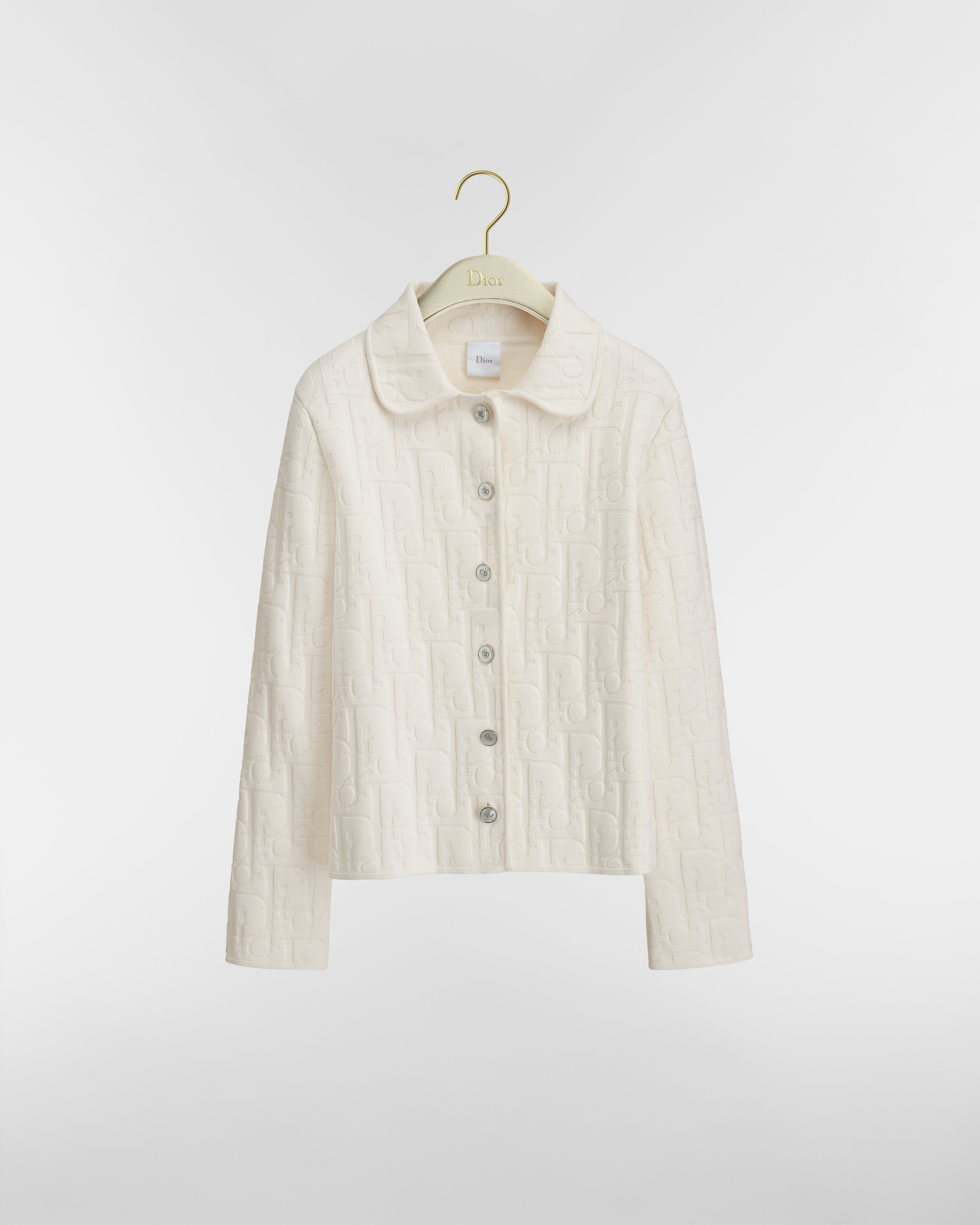 Jacket Ecru Dior Oblique Technical Jacquard E01