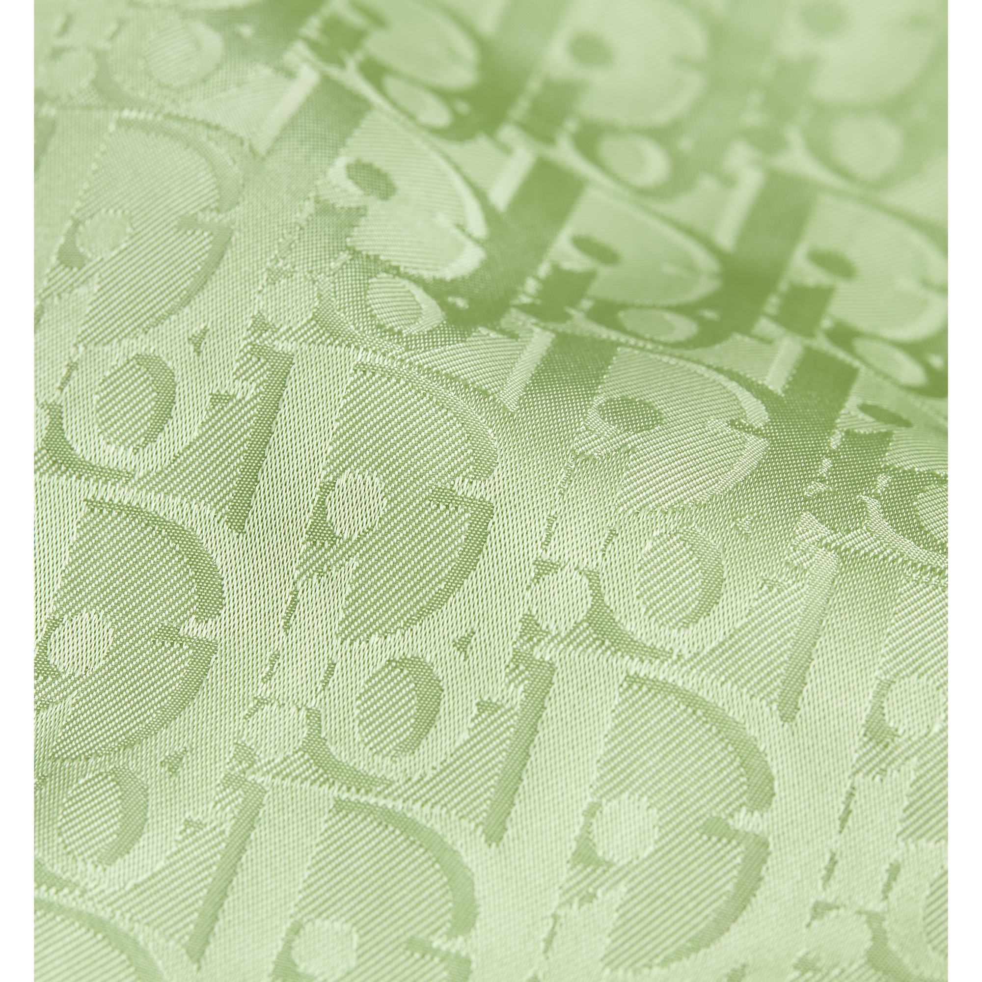 Zipped Jacket Green Dior Oblique Technical Taffeta E09