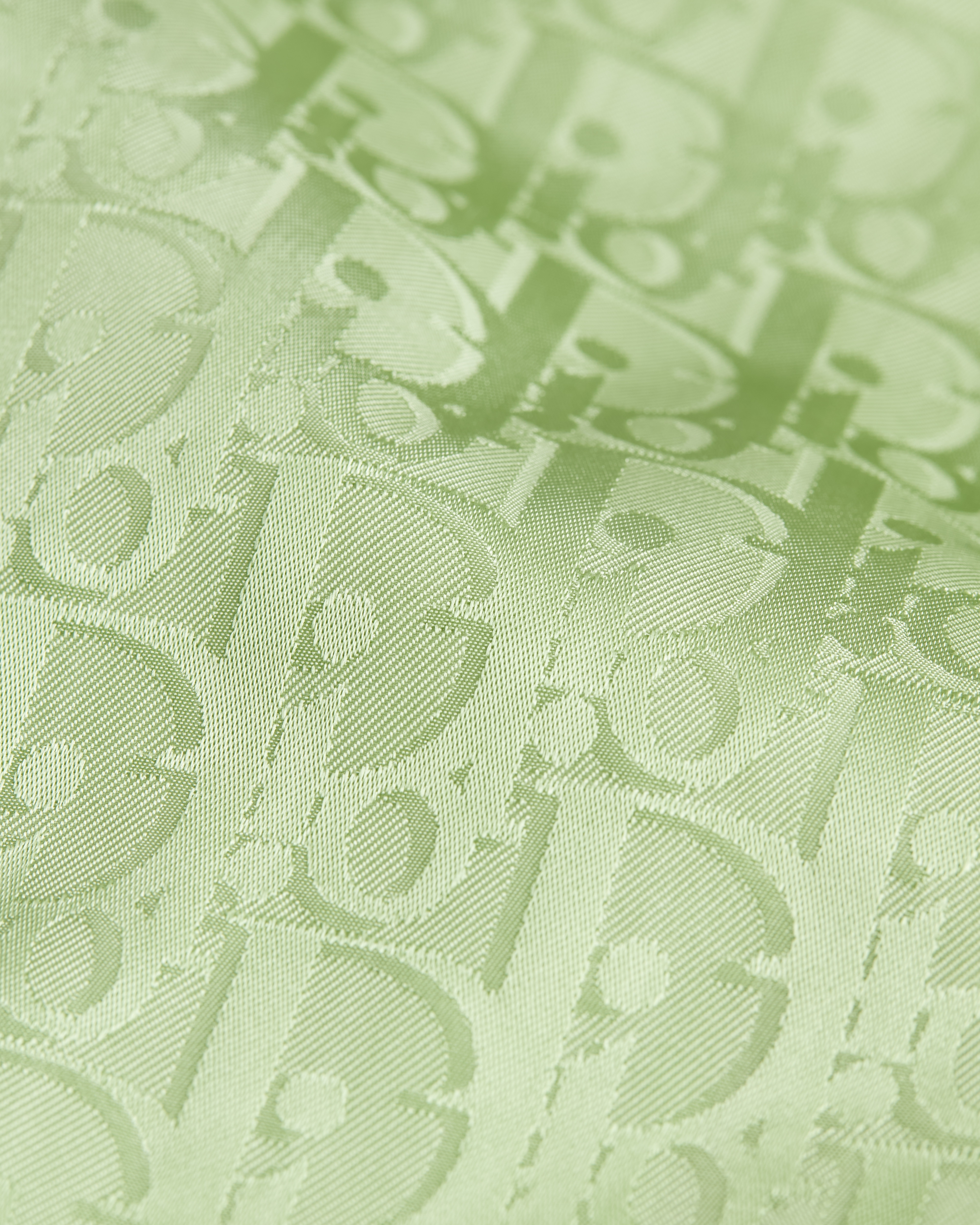 Zipped Jacket Green Dior Oblique Technical Taffeta E09