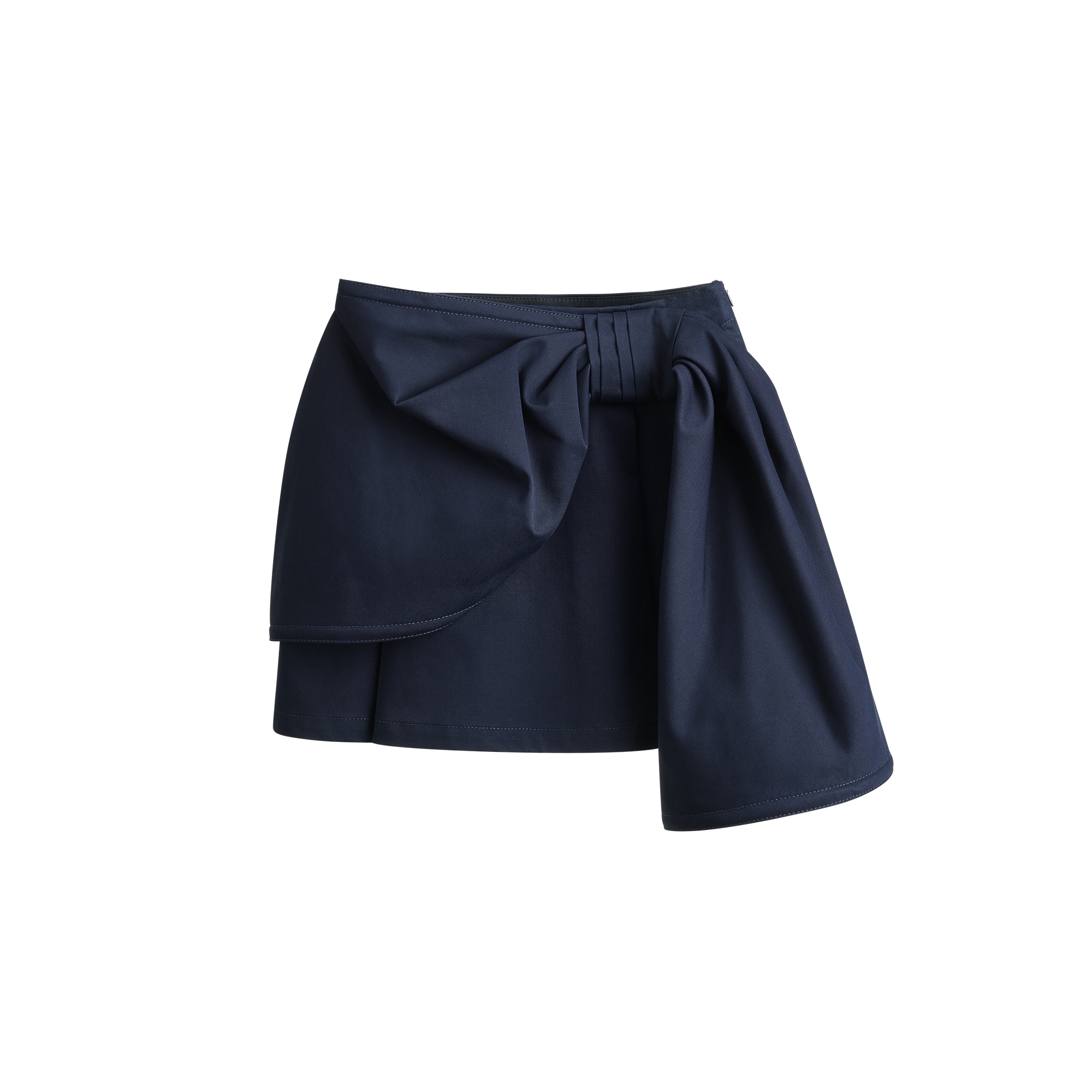  Navy Blue Cotton Gabardine