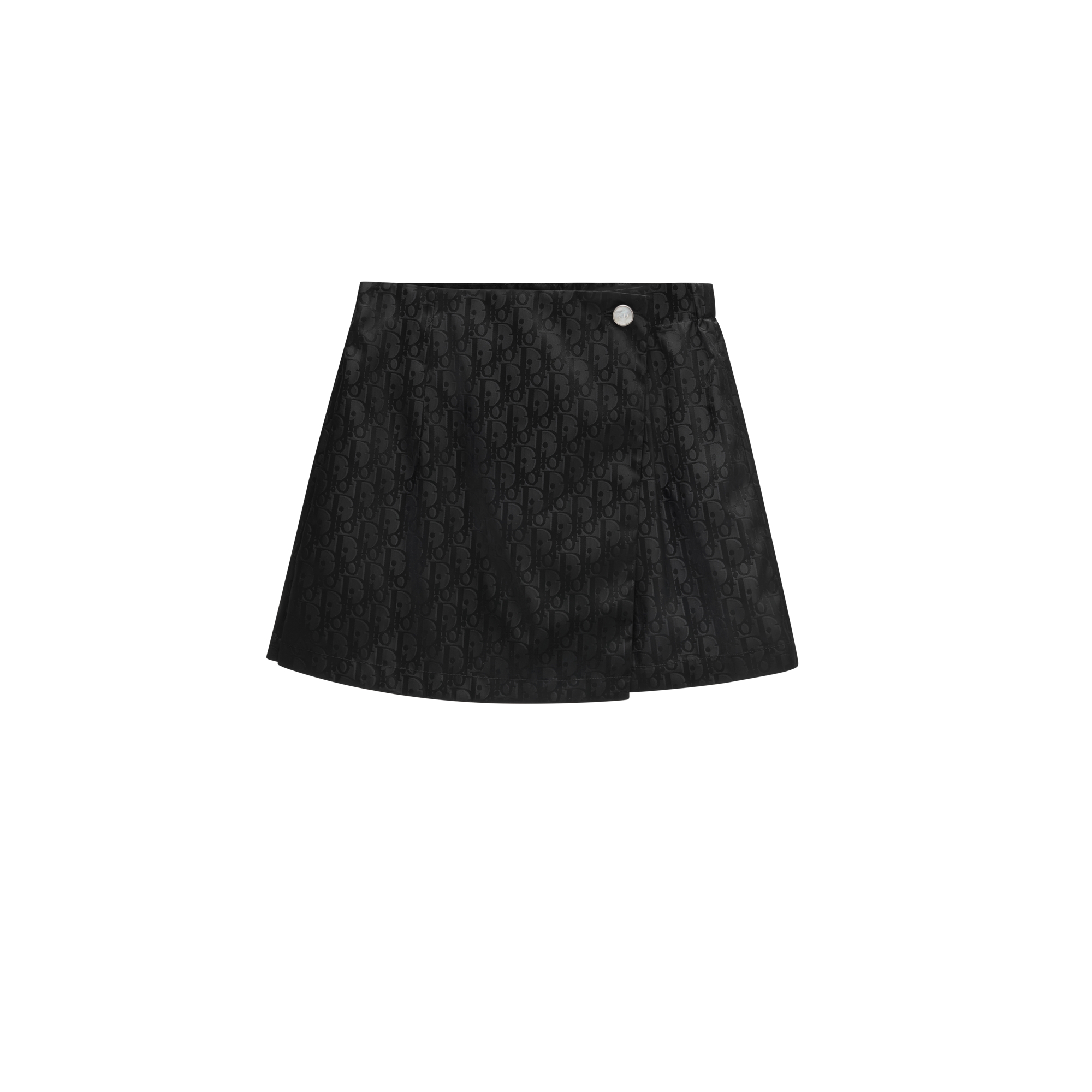  Tafetán técnico Dior Oblique negro