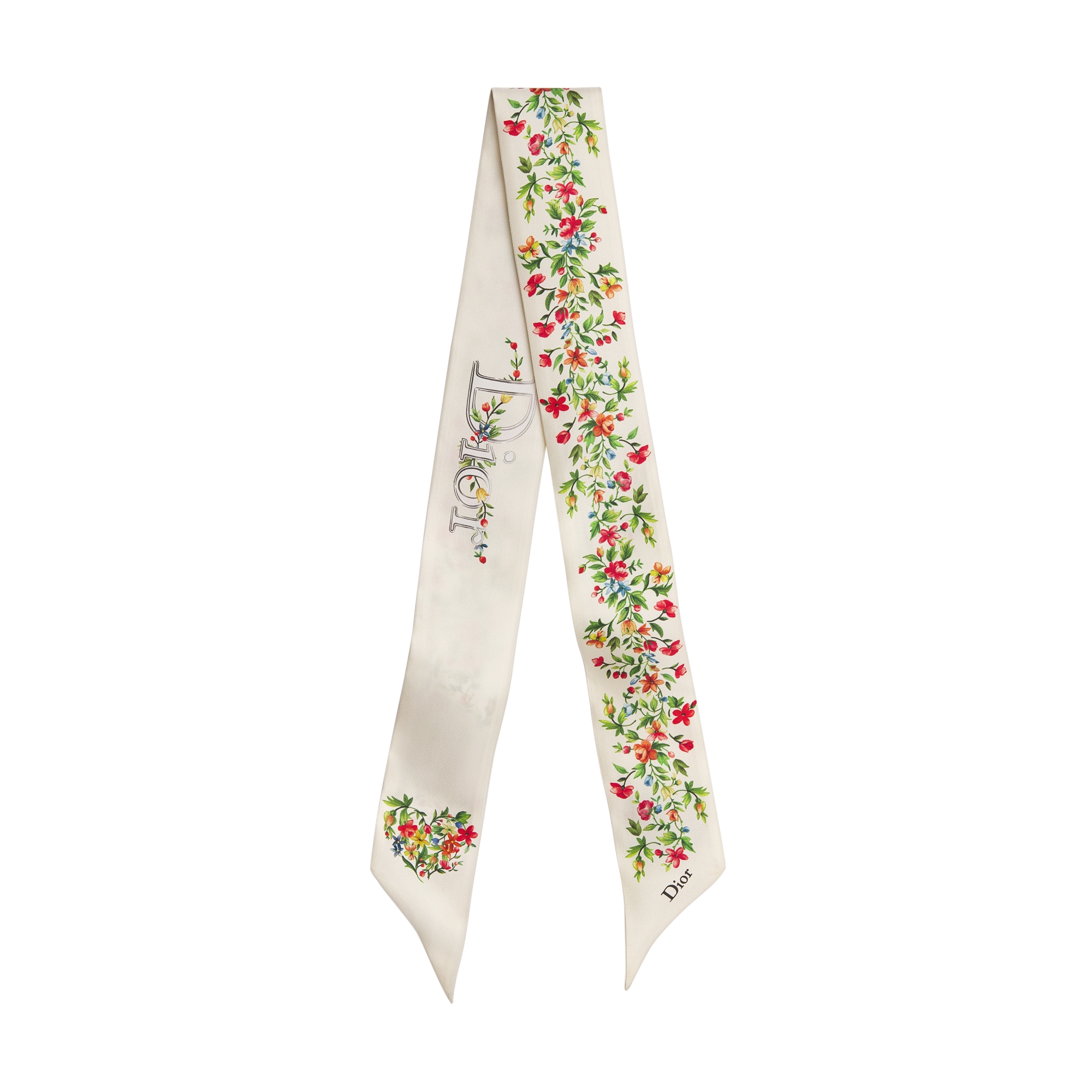 Dior Dioramour Revolution Flowers スカーフ DIOR | Dioramour Revolution Flowers ミッツァ スカーフ シルクツイル