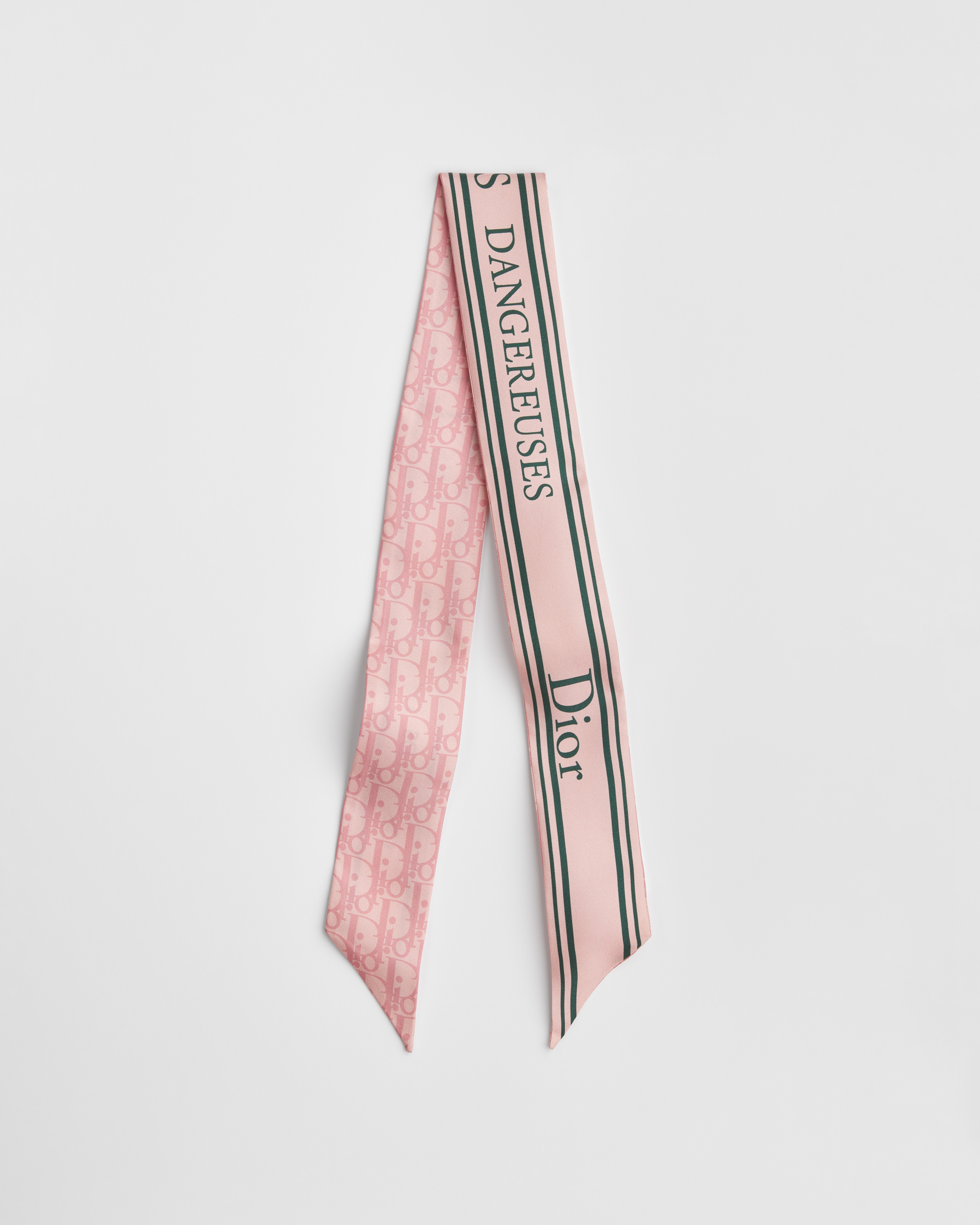 Book Cover Mitzah Scarf Pink and Green Silk Twill E03