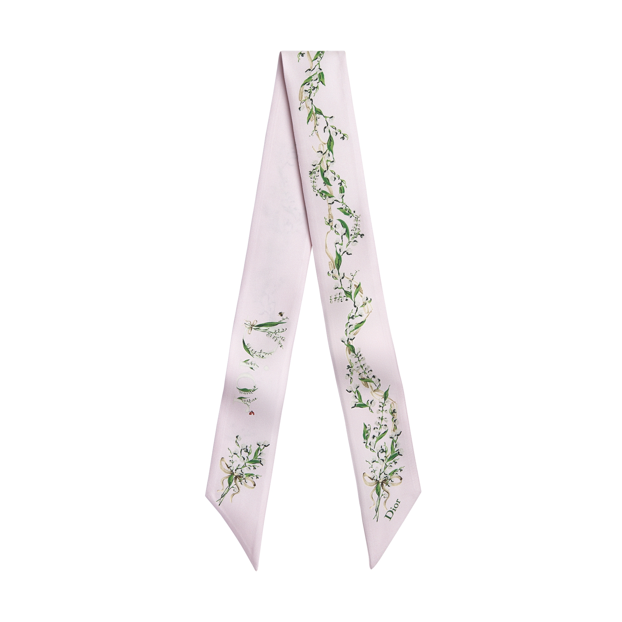  Pink Multicolor Silk Twill