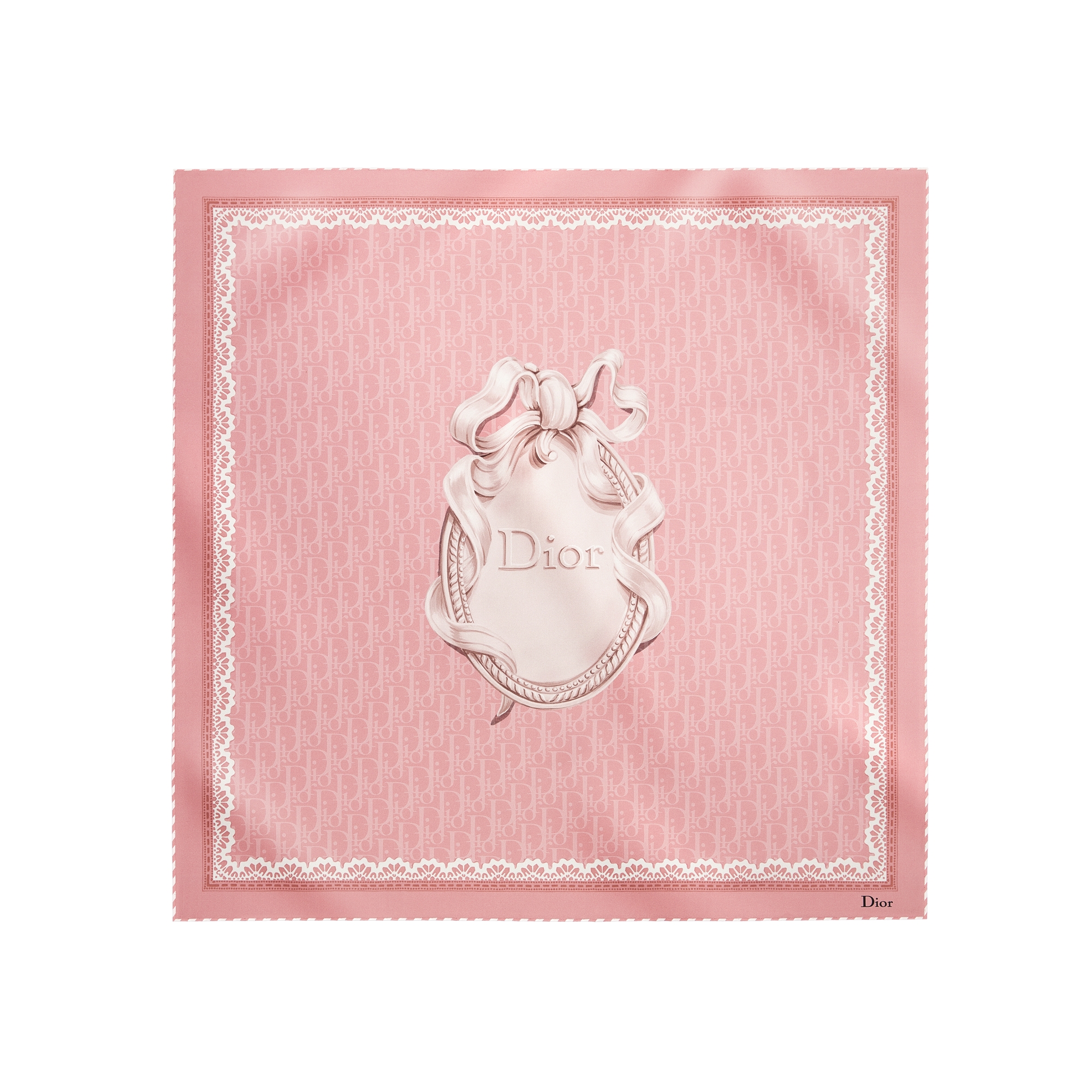  粉紅色絲綢斜紋布