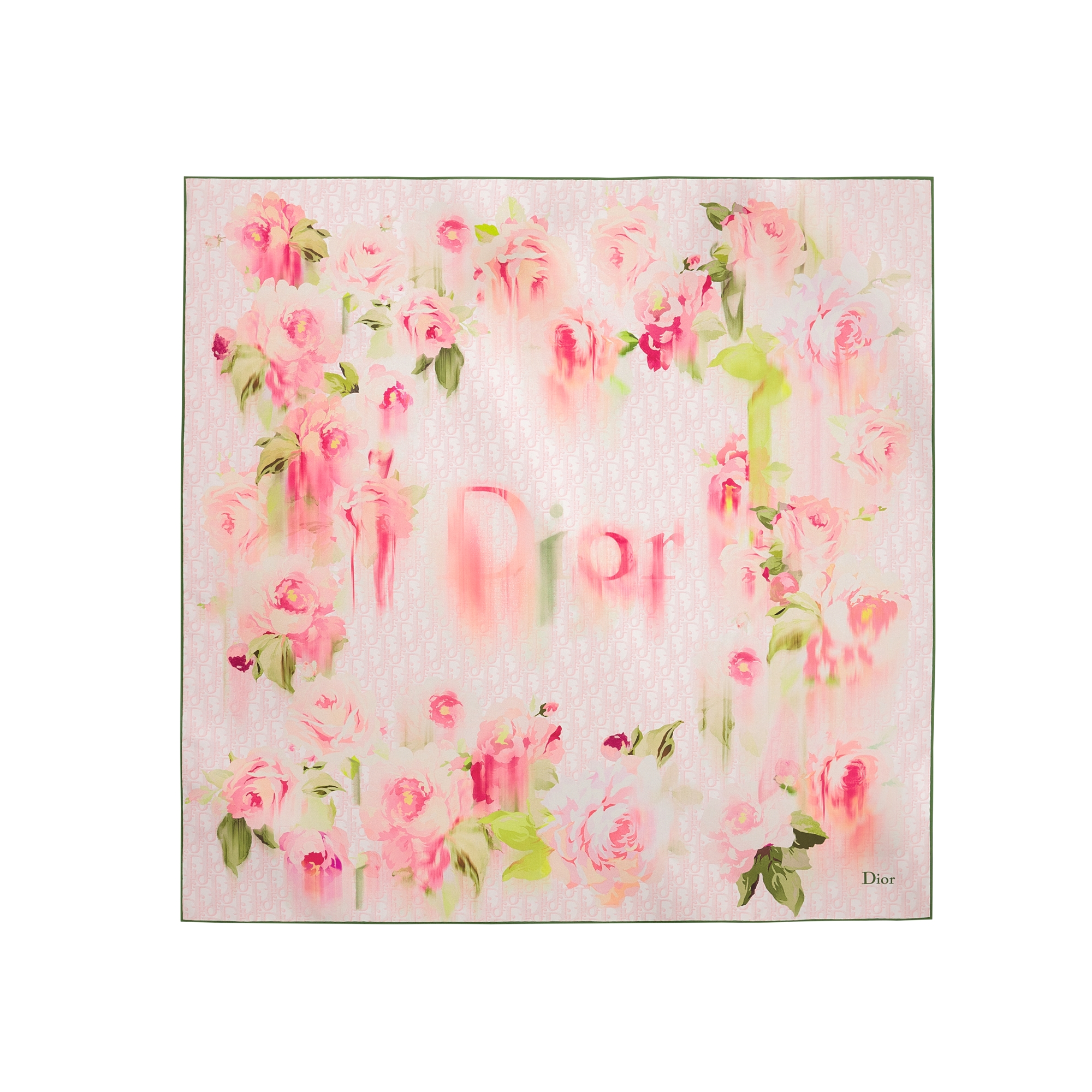 DIOR | Dior Painted Roses 90 スクエアスカーフ シルクツイル