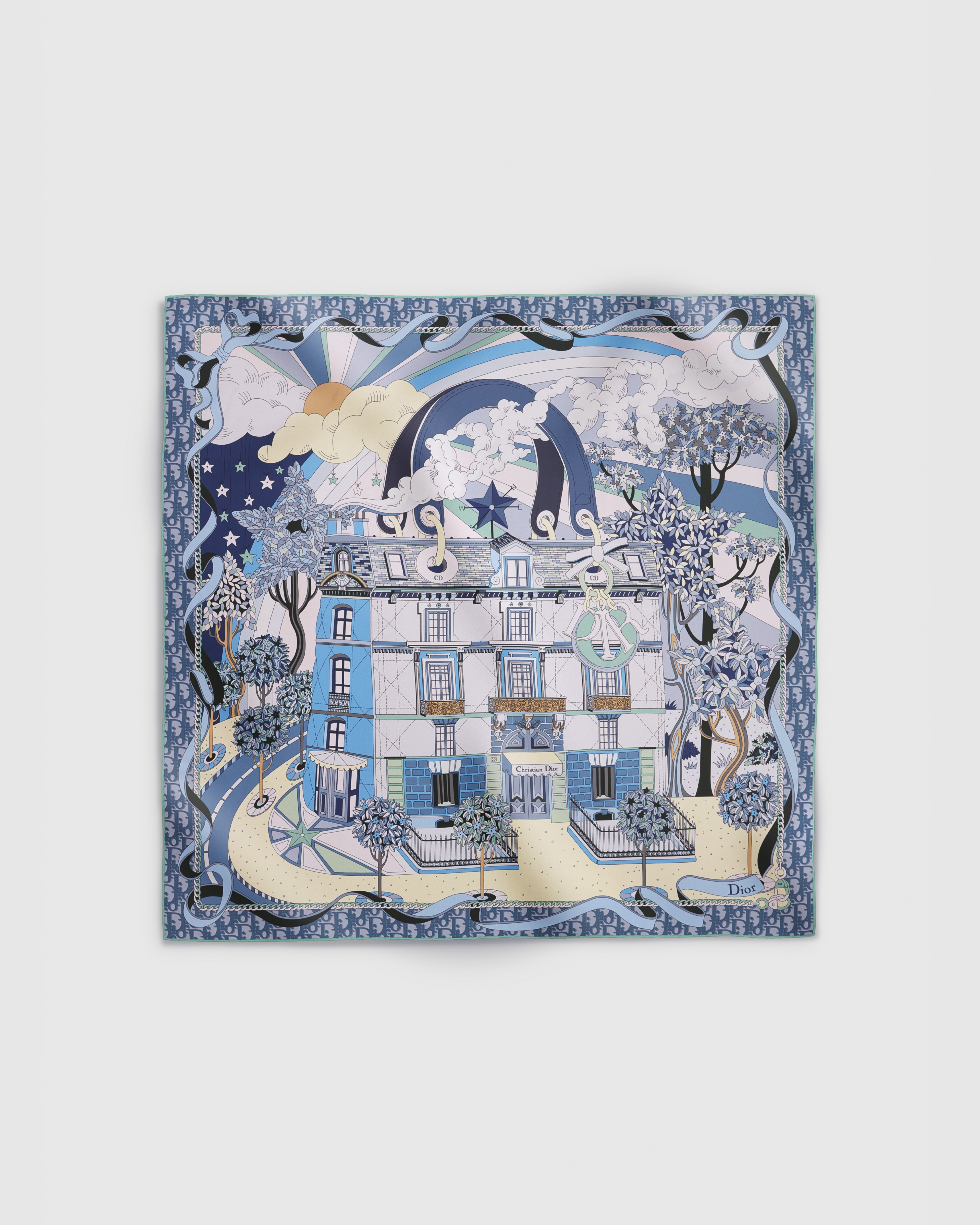 Dior Avenue 90 Square Scarf