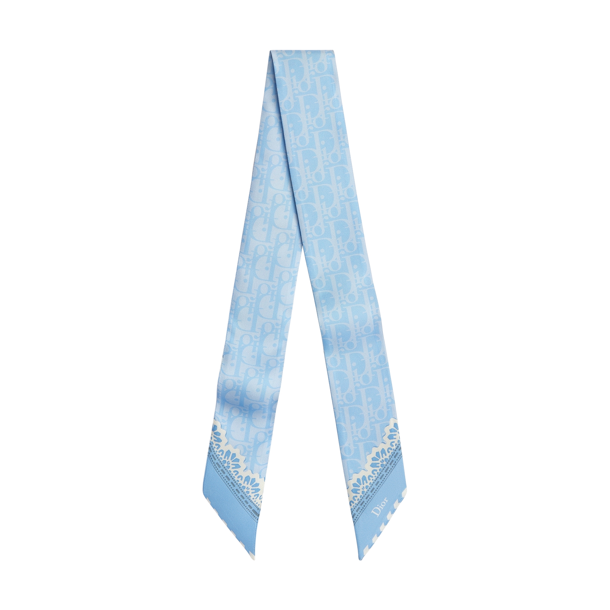  Twill di seta azzurro