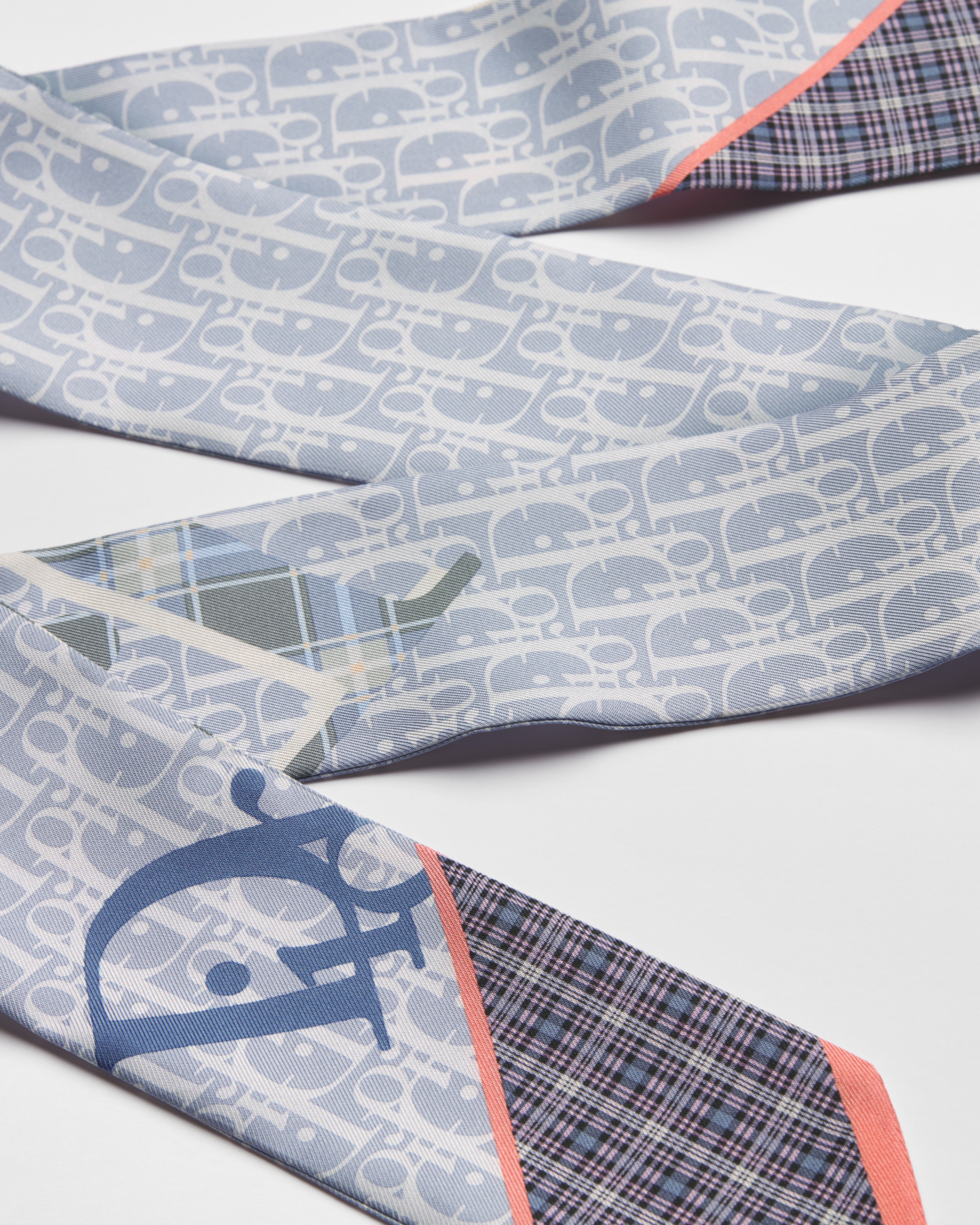 Dior Infini Tartan Mitzah Scarf