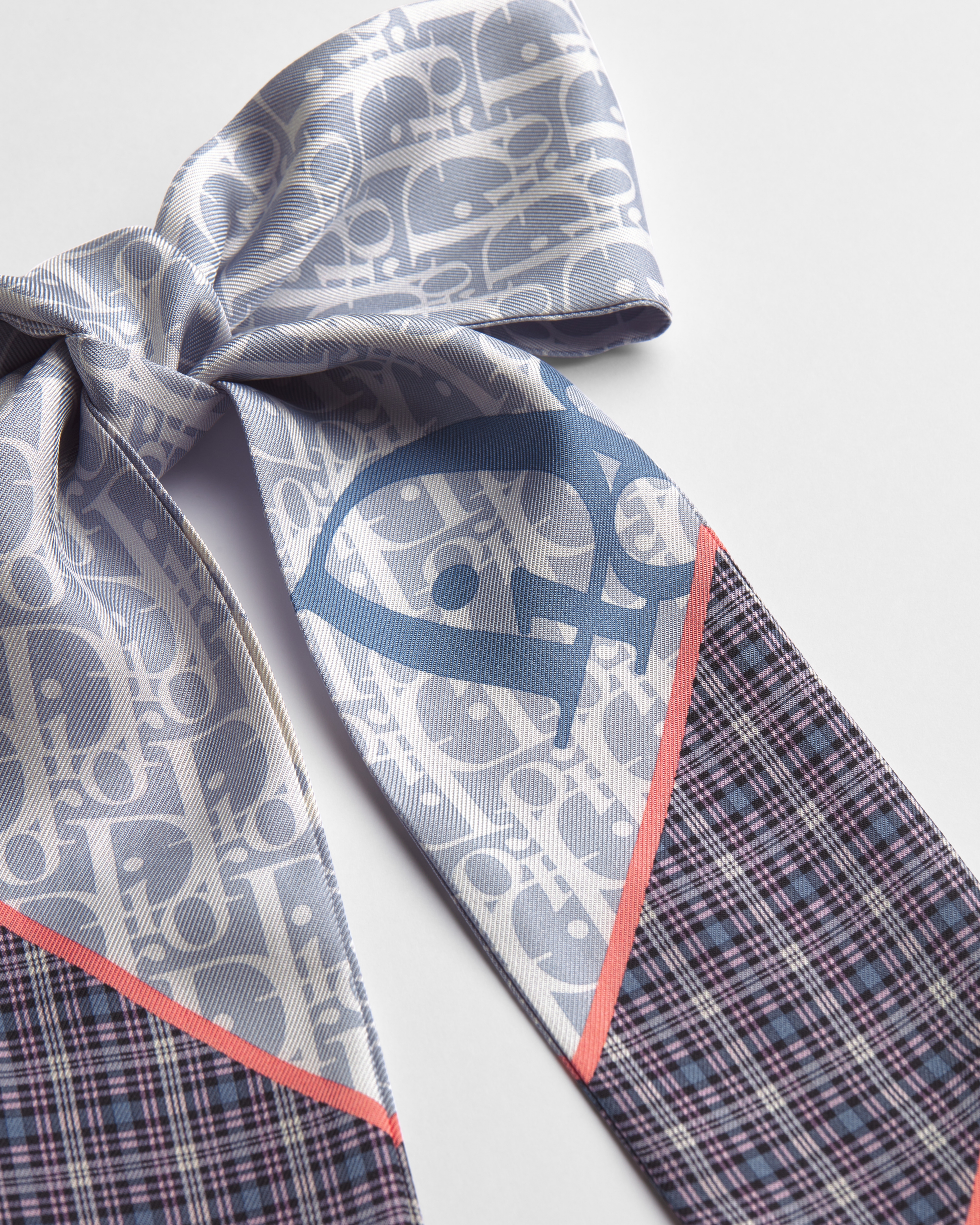 Dior Infini Tartan Mitzah Scarf