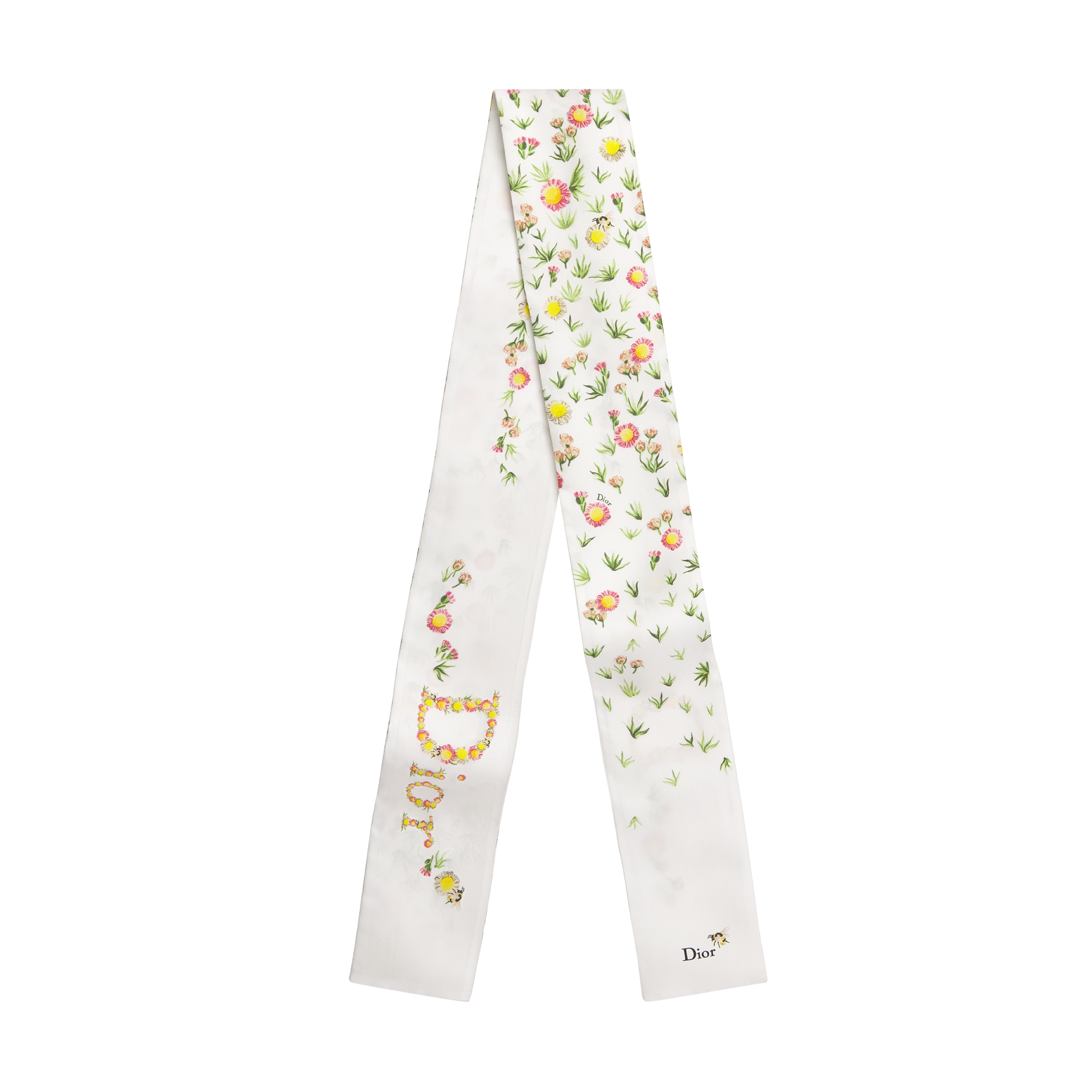 DIOR | Daisy Garden ミッツァ スカーフ マキシ シルクツイル