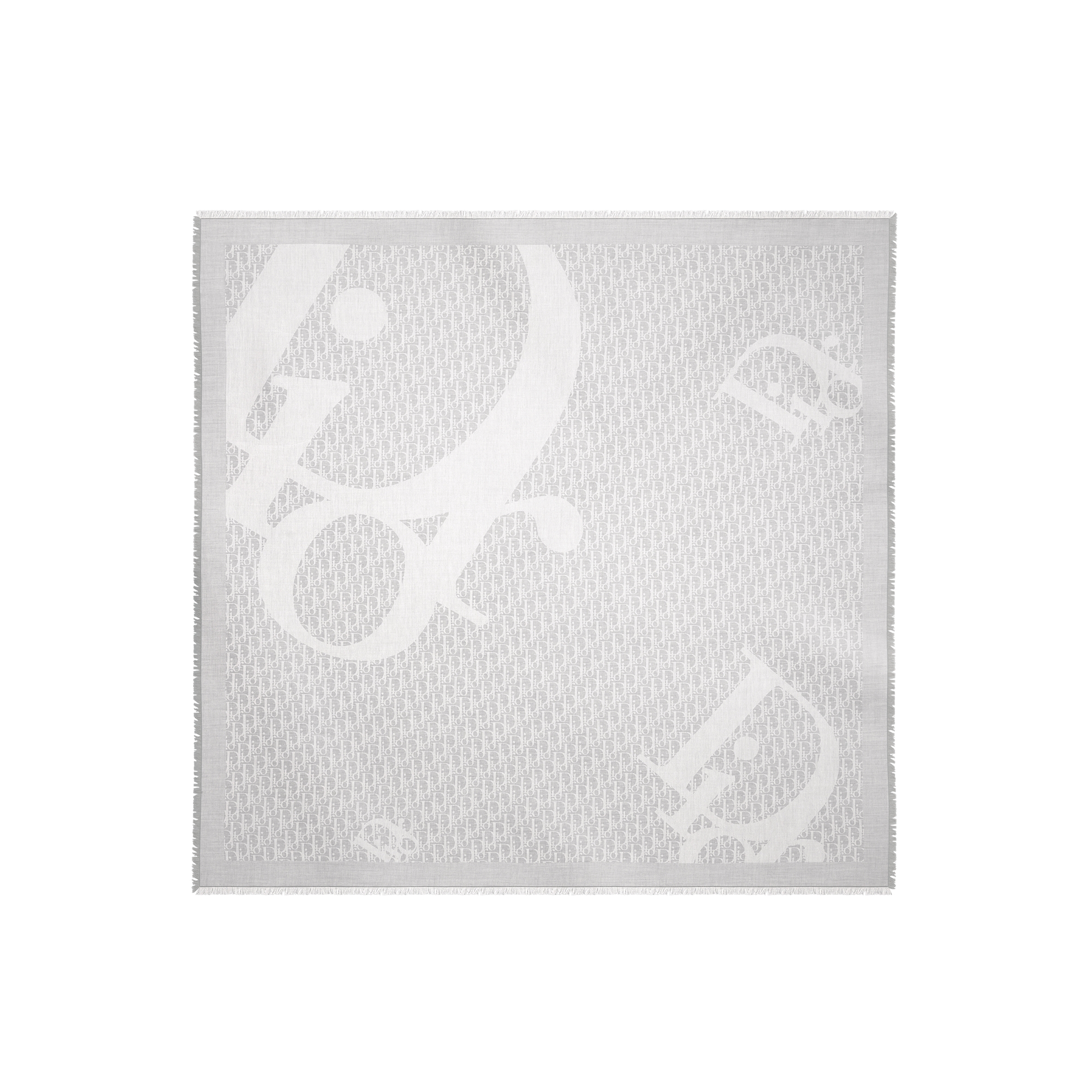  Trianon Gray Cotton, Cashmere and Silk Jacquard