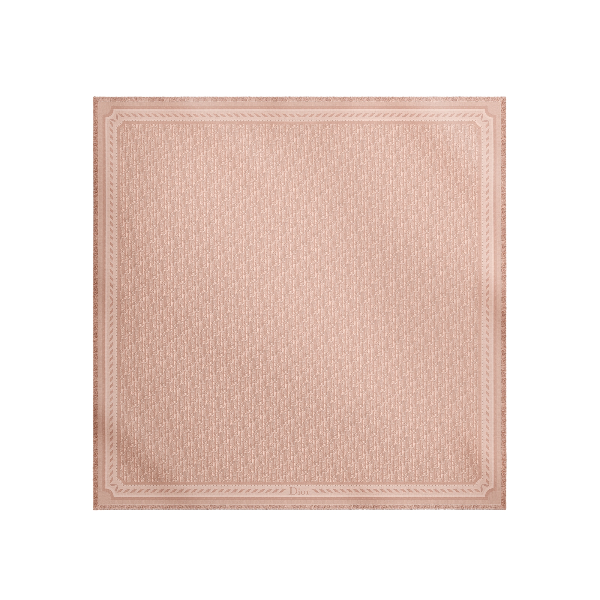  Seiden- und Wolljacquard in Rose des Vents