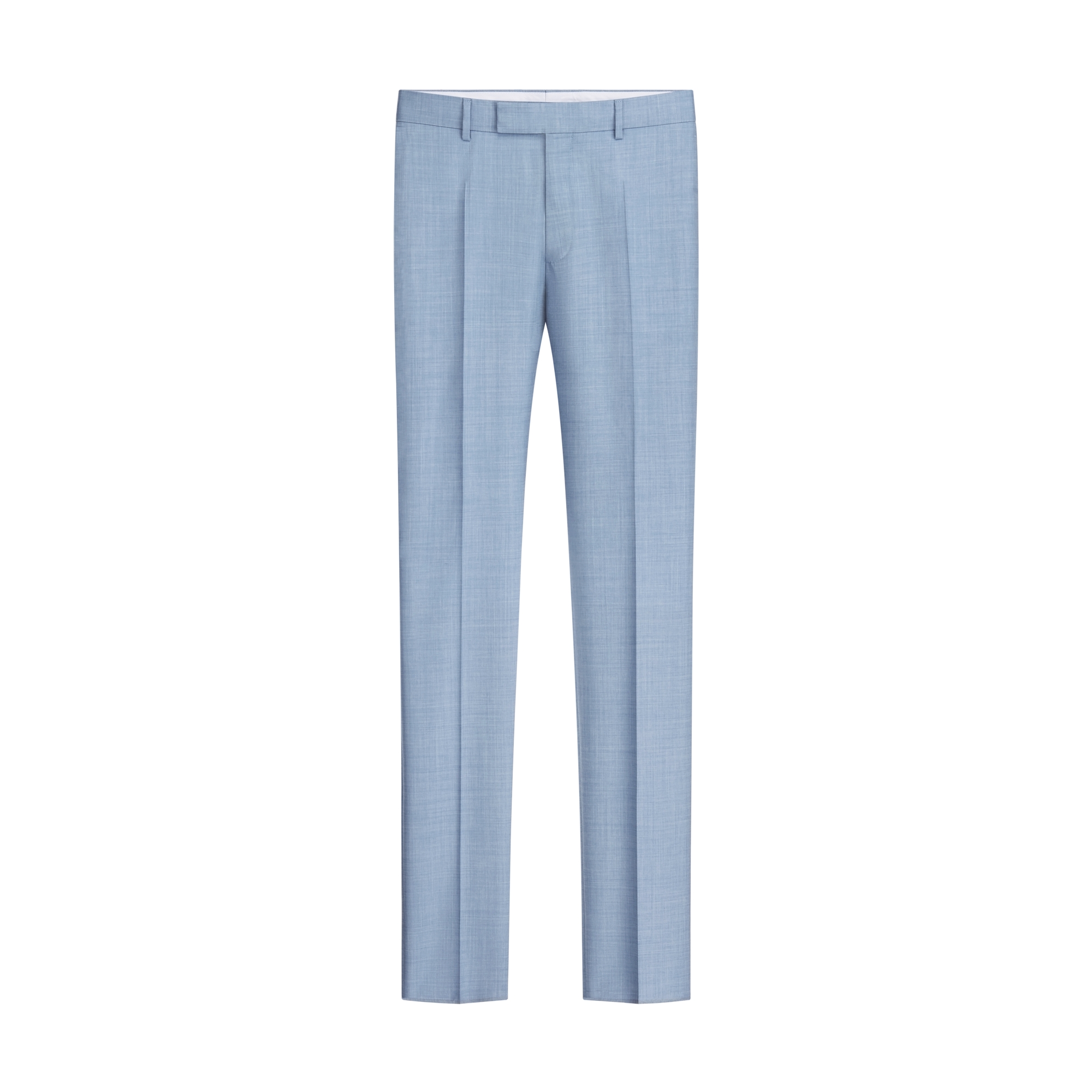 Classic Suit Blue Chambray-Effect Virgin Wool Twill | DIOR