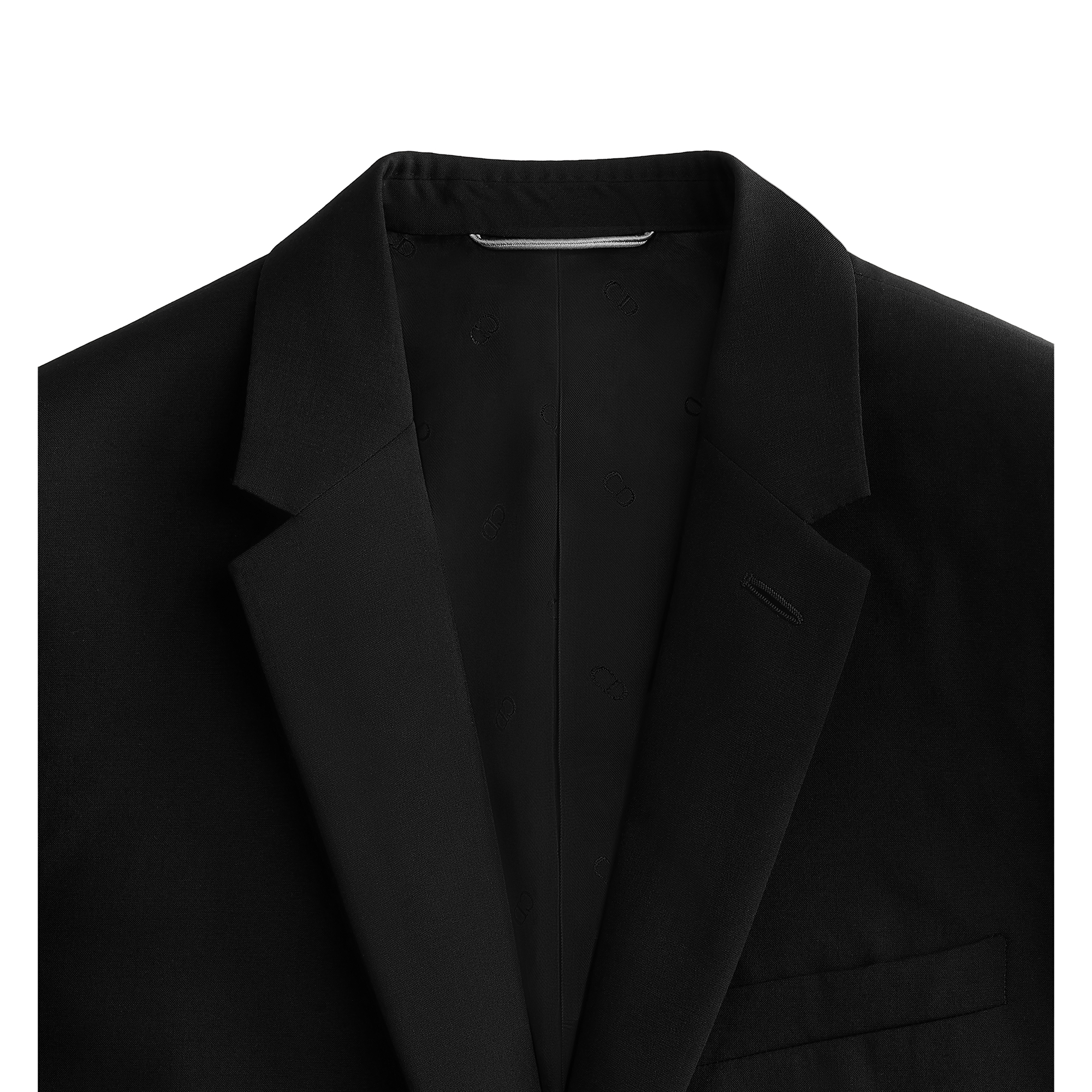 Classic Suit Black Virgin Wool E09