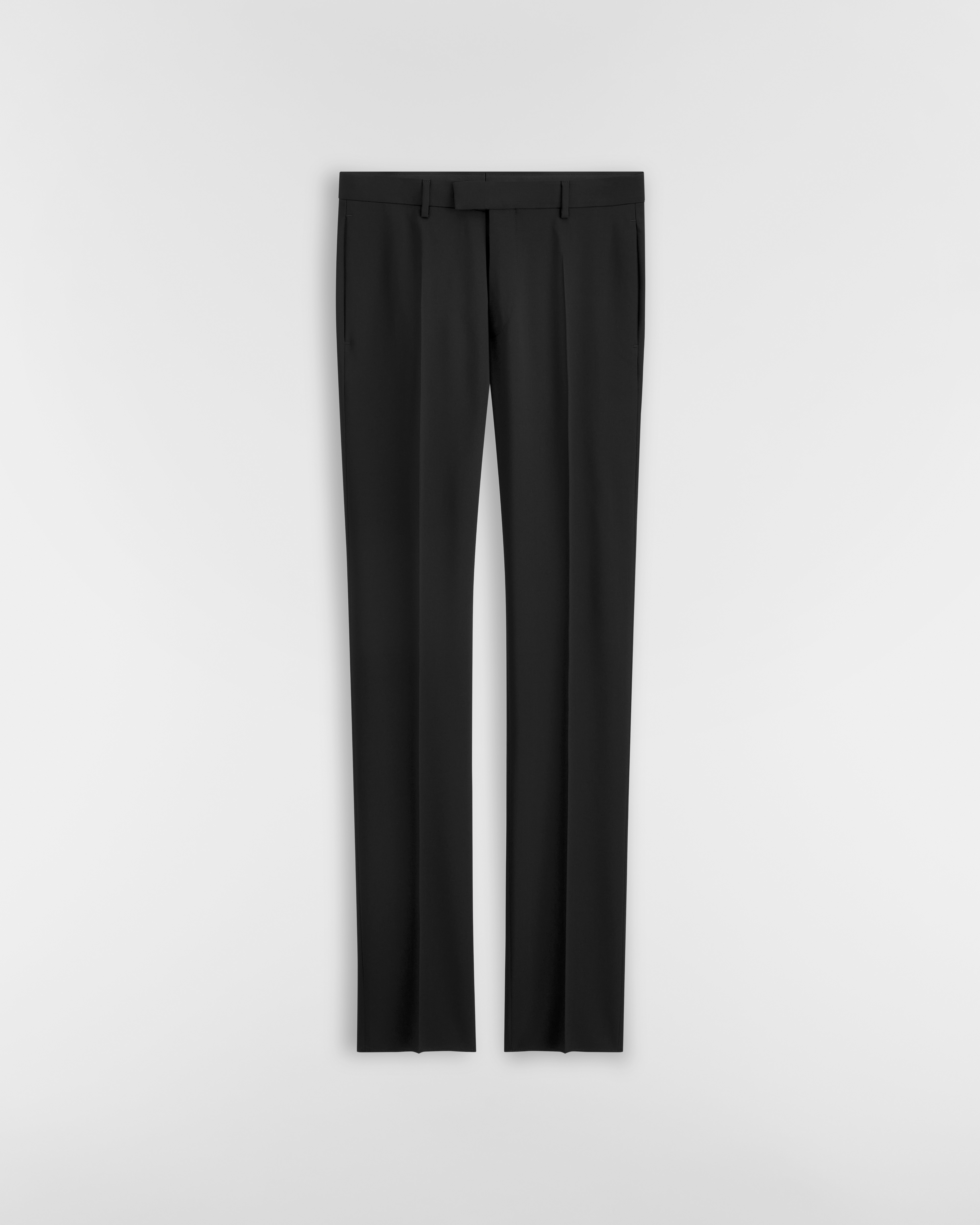 Traje clásico Lana virgen negra E01