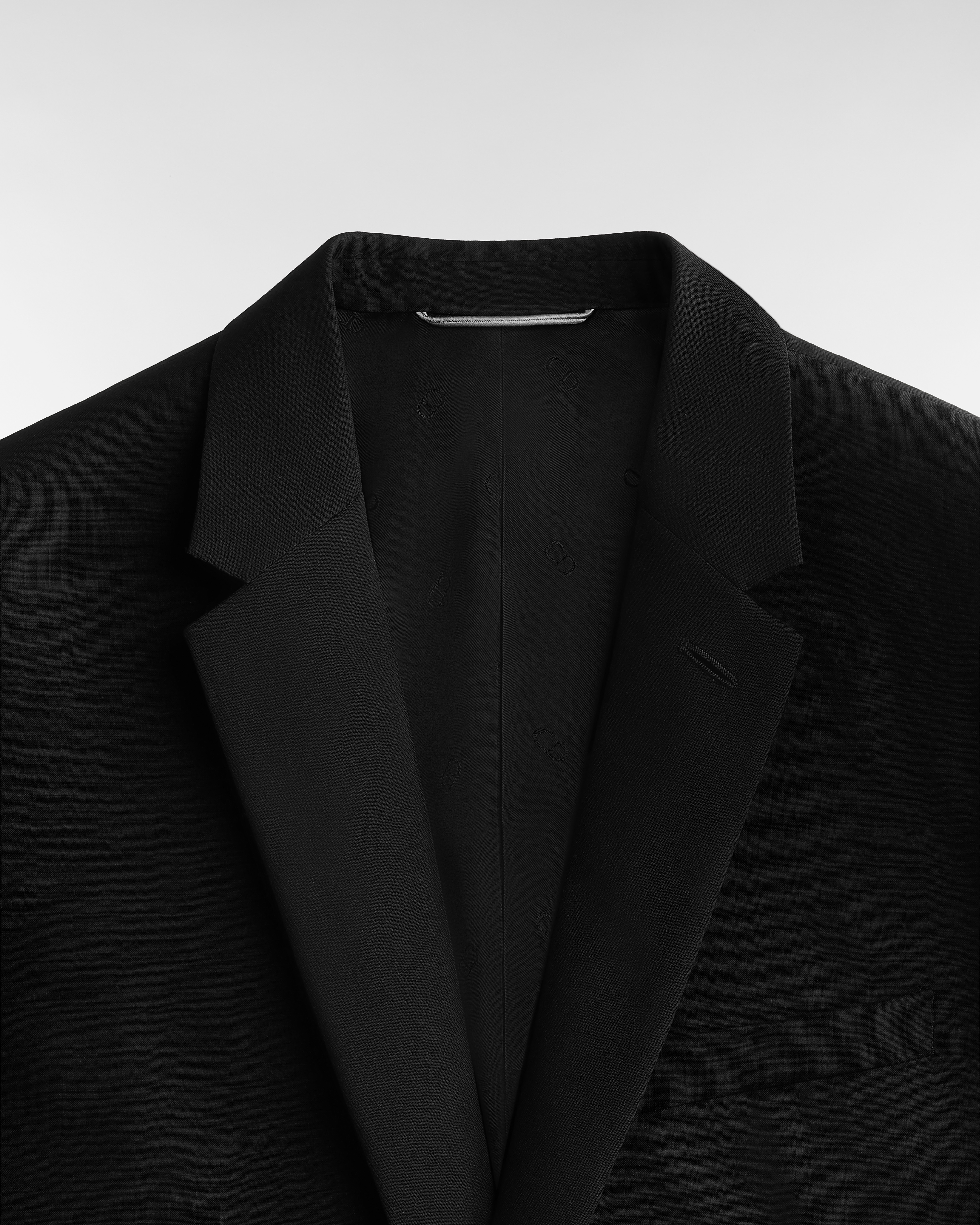 Classic Suit Black Virgin Wool E09