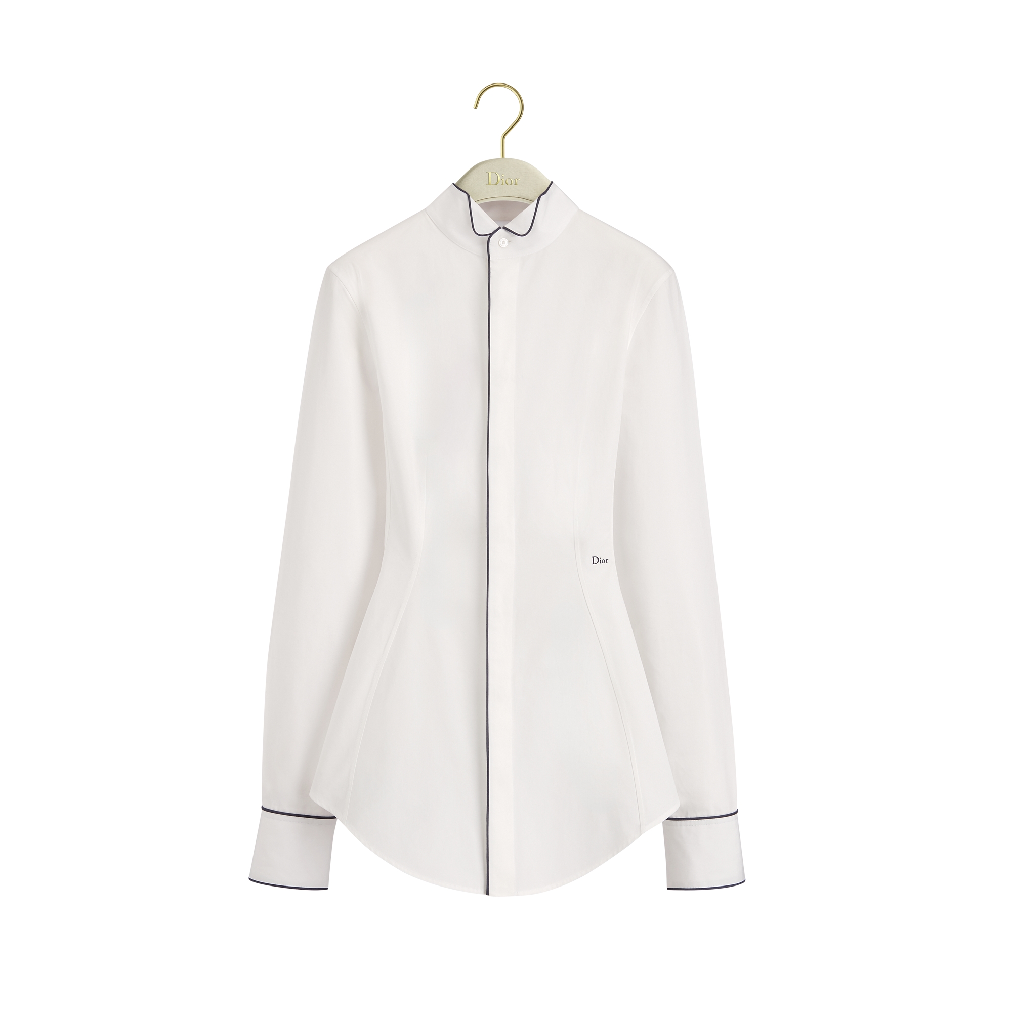 DIOR | フィット ブラウス コットンポプリン