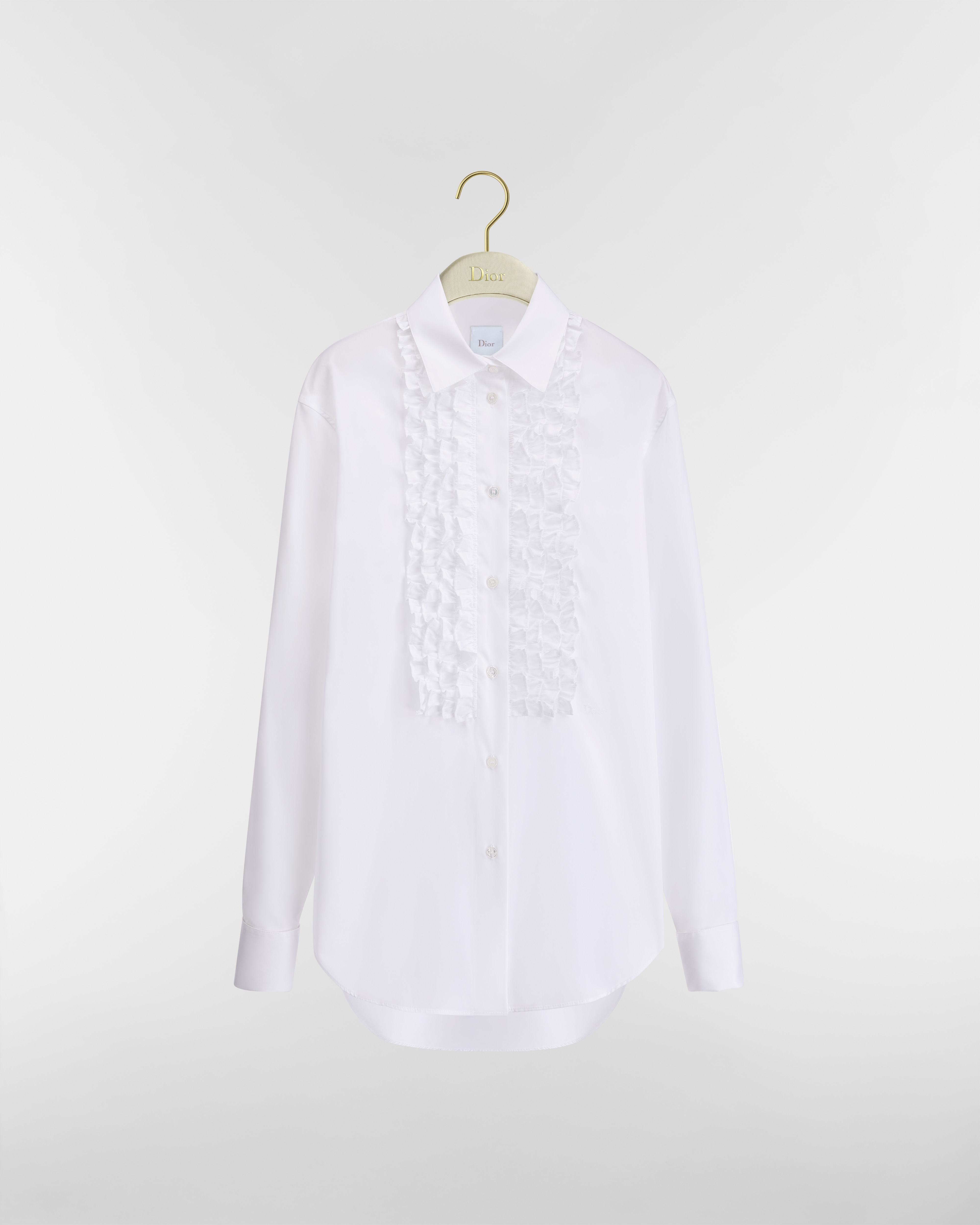 Dioriviera Bluse mit gerüschtem Plastron
