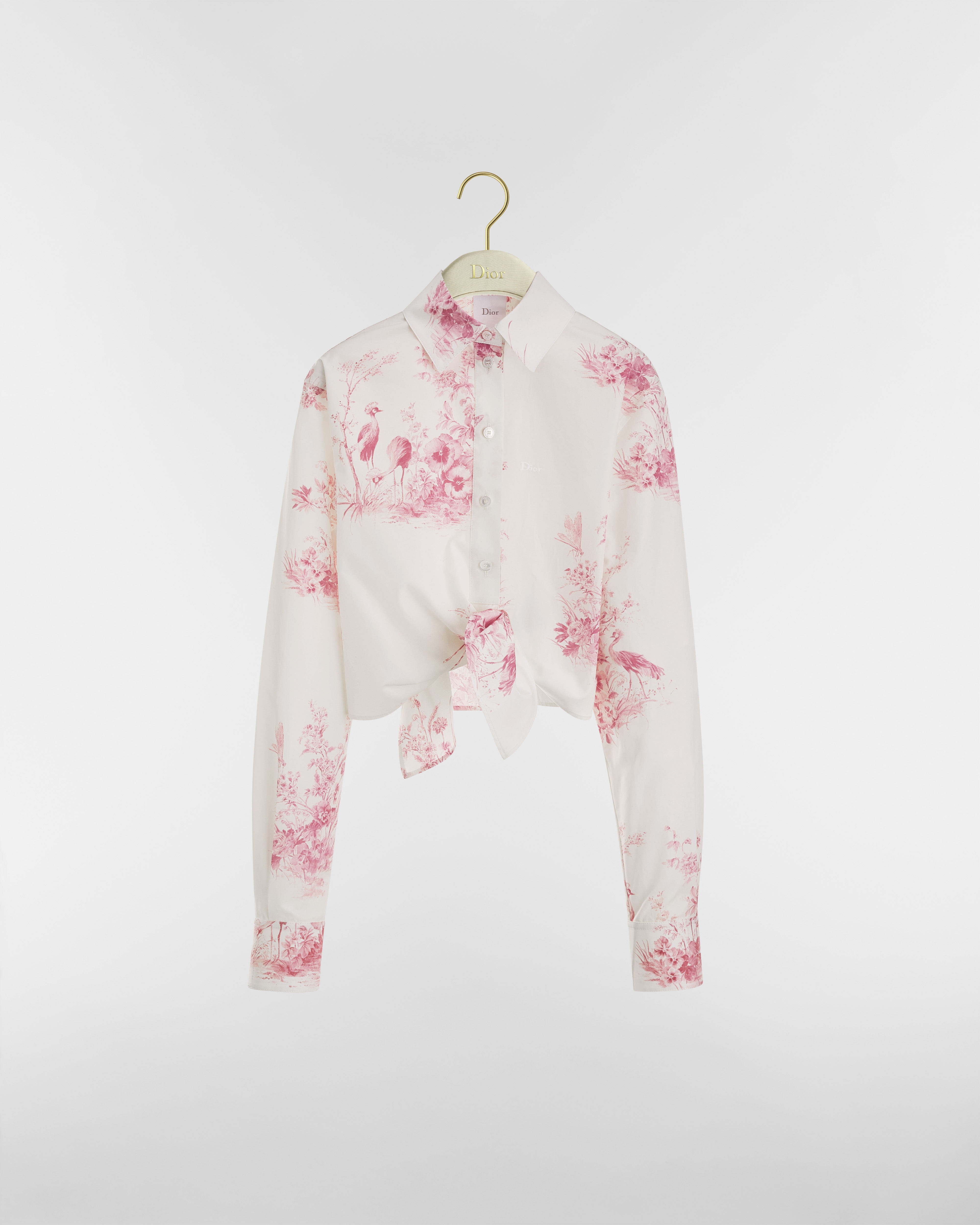 Blusa annodata corta Dioriviera