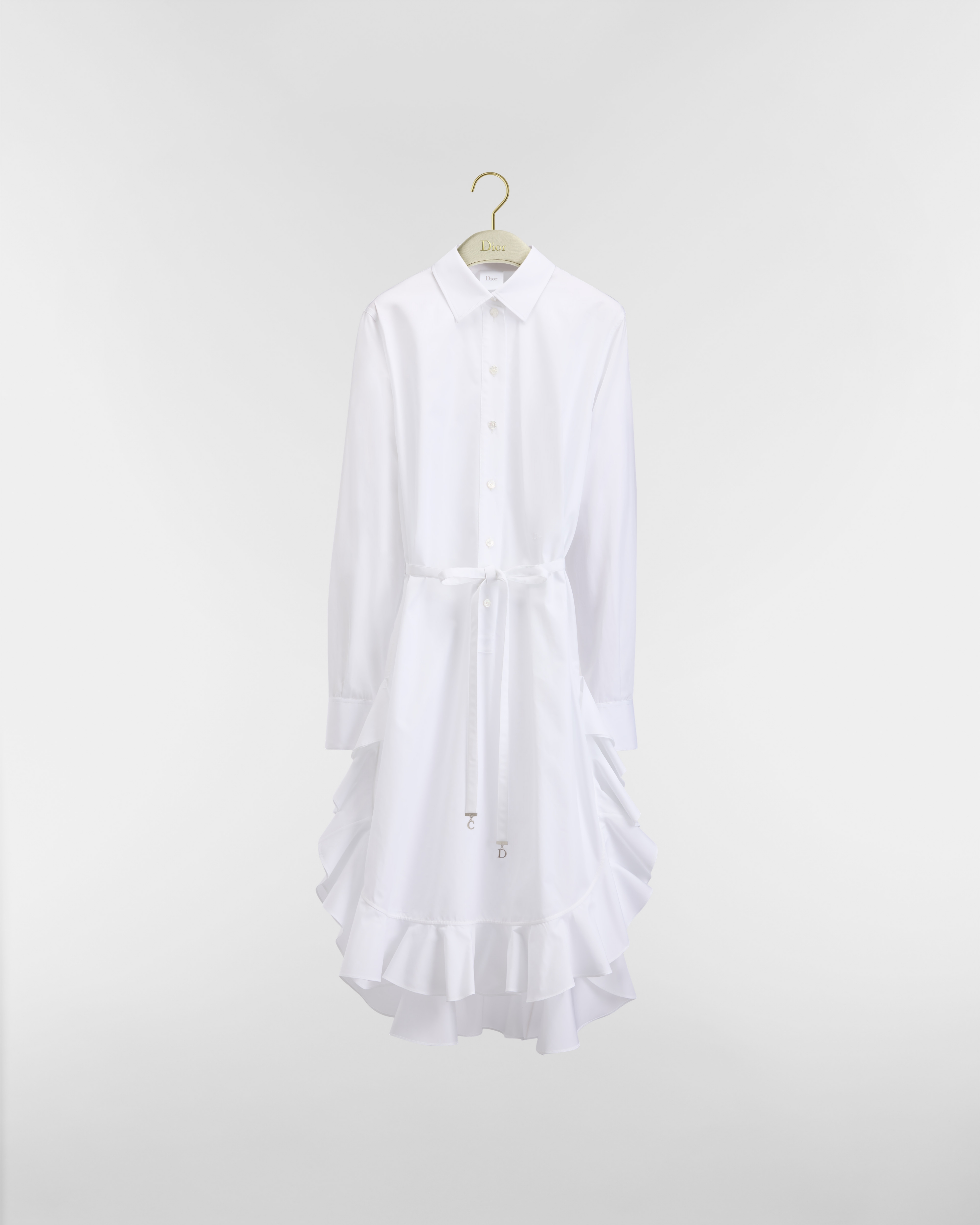 Dioriviera Mid-Length Ruffled Dress