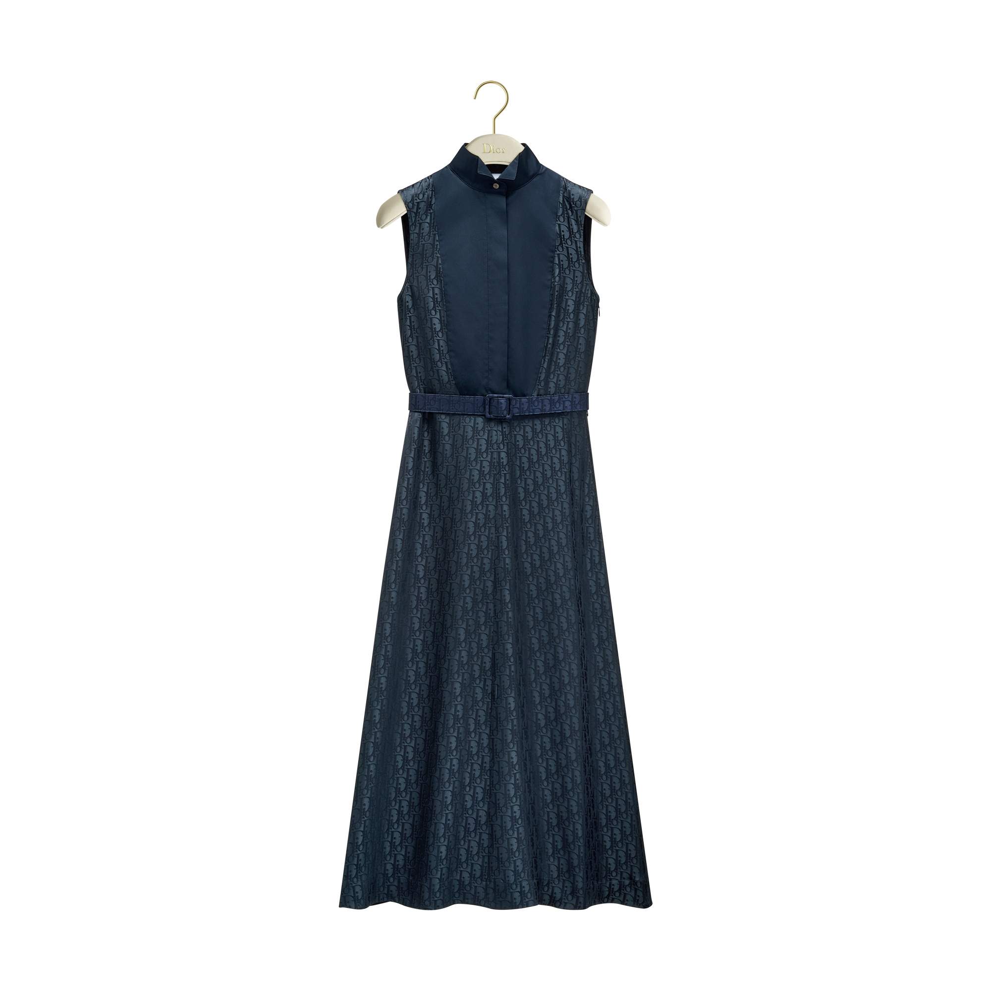 Mid-Length Belted Shirtdress